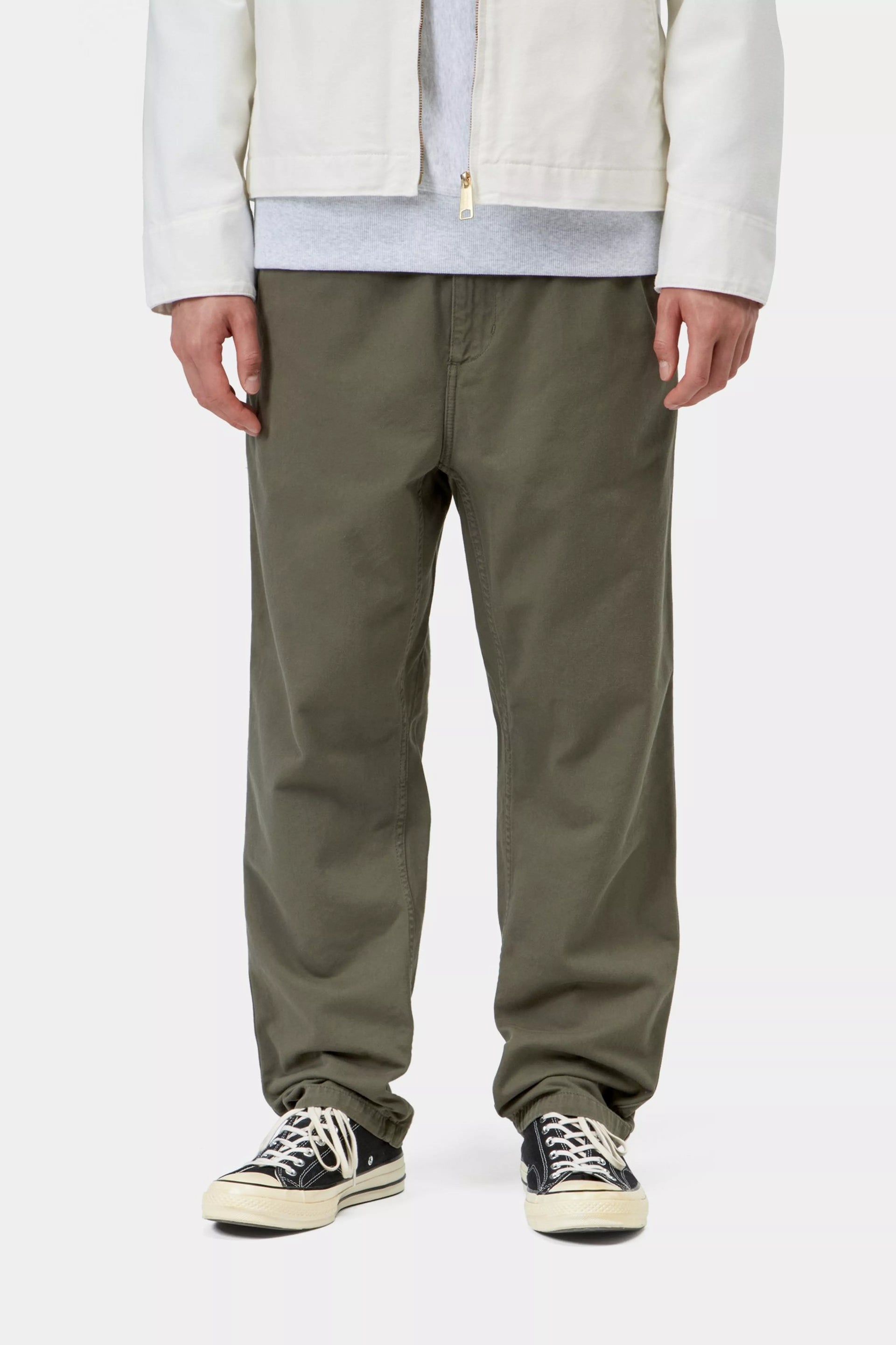 Pantalon Flint Carhartt Wip - LEAF GARMENT DYED