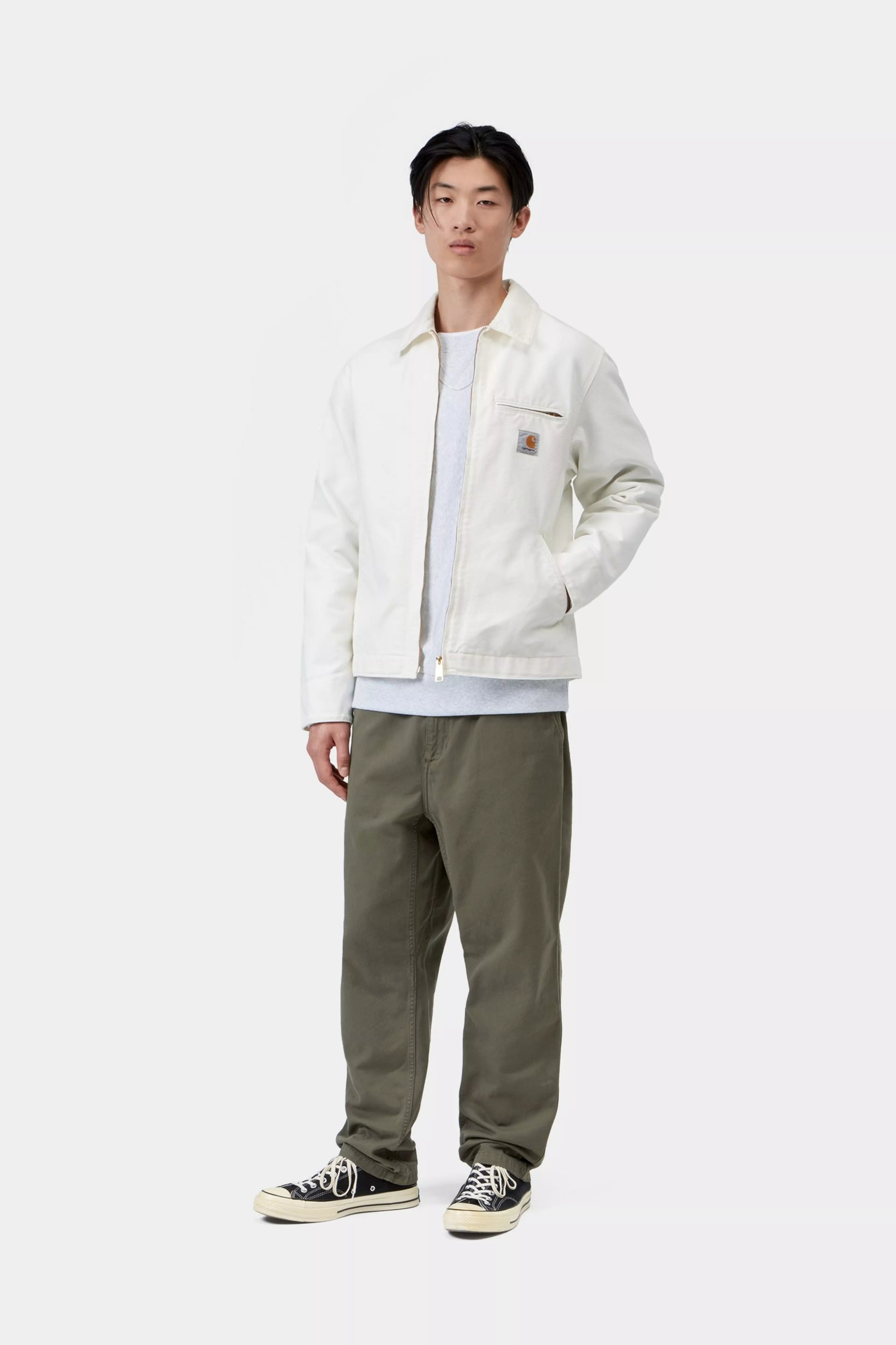 Pantalon Flint Carhartt Wip - LEAF GARMENT DYED