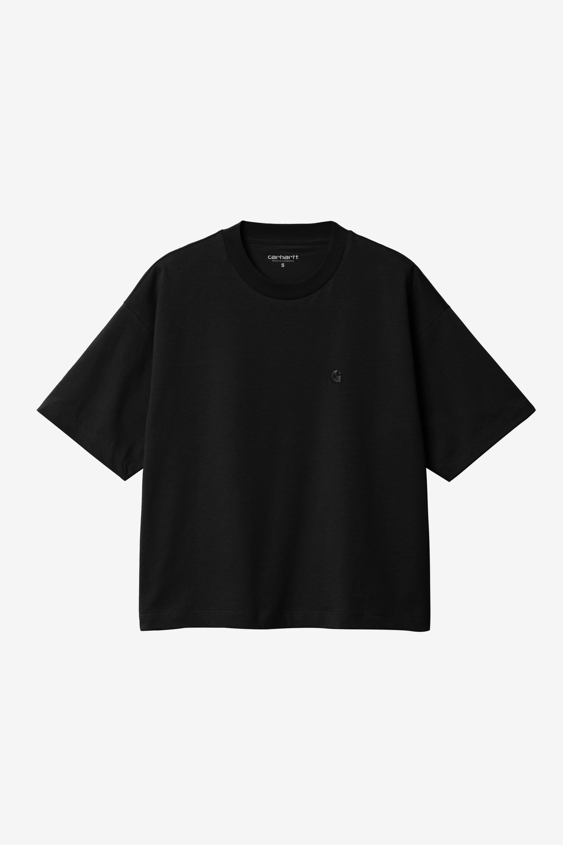 Camiseta Carhartt Wip Mujer  S/S Chester - black