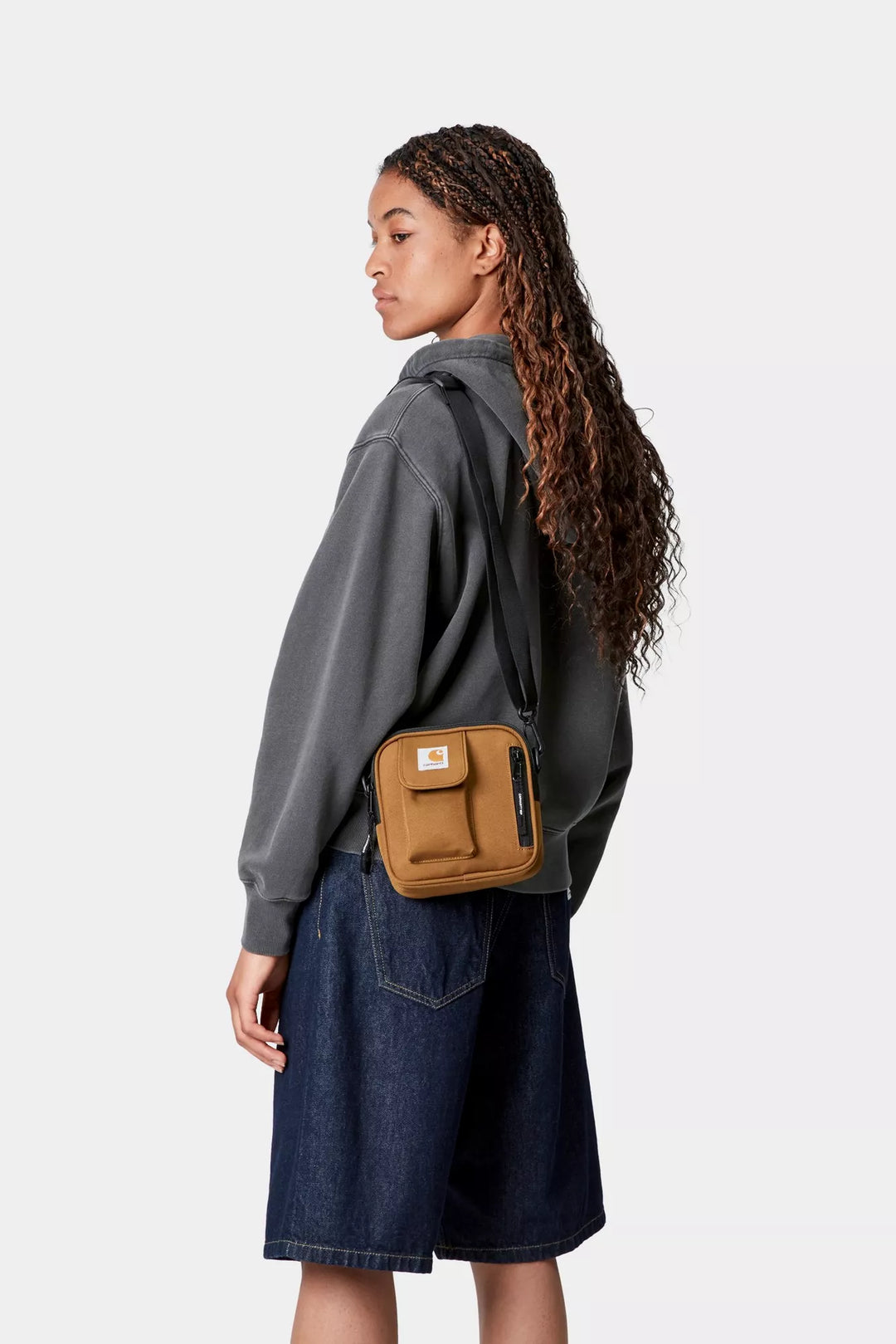 Bandolera Carhartt Wip Essentials - Hamilton Brown