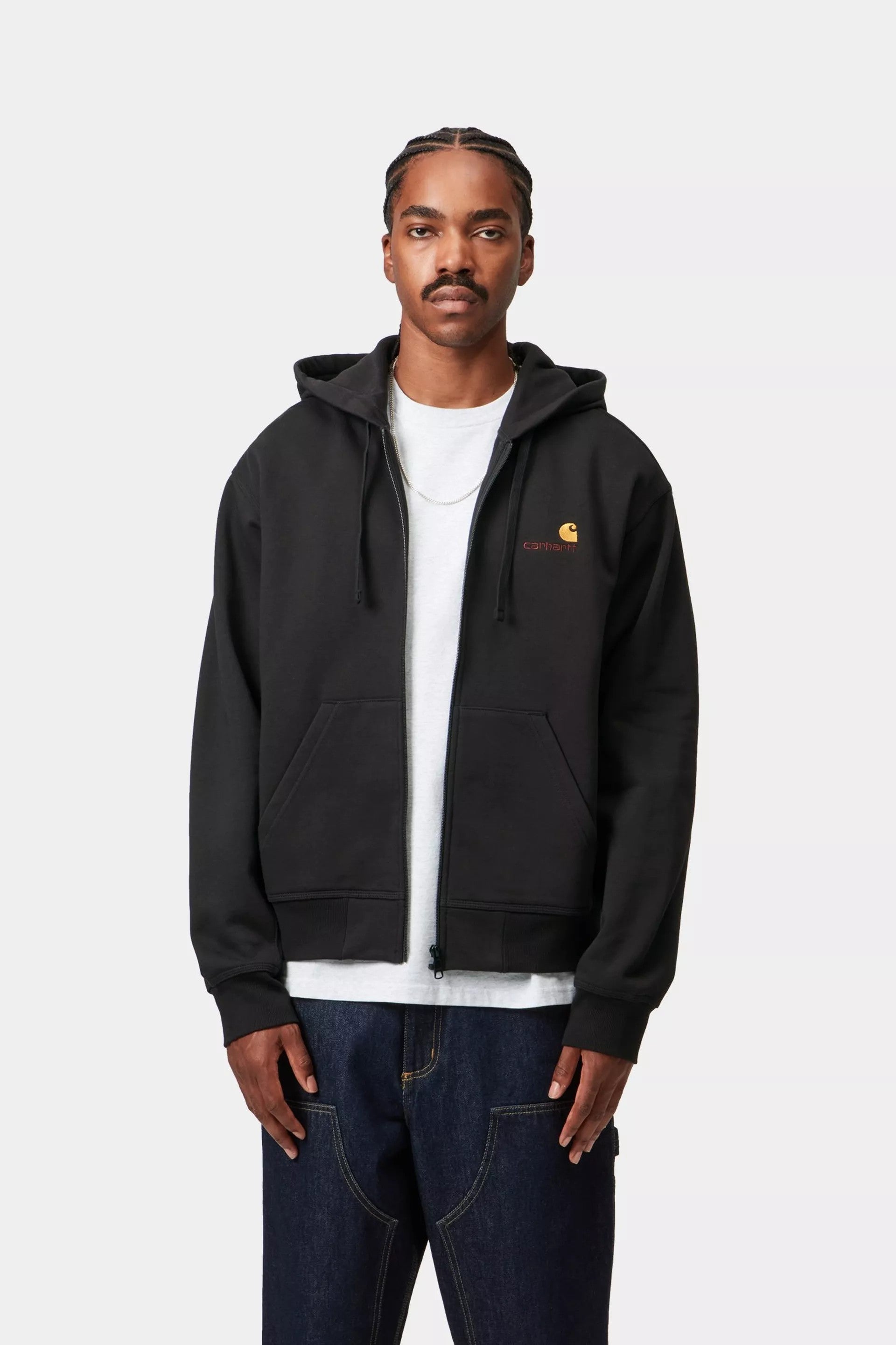 Chaqueta Carhartt Wip Hooded - black