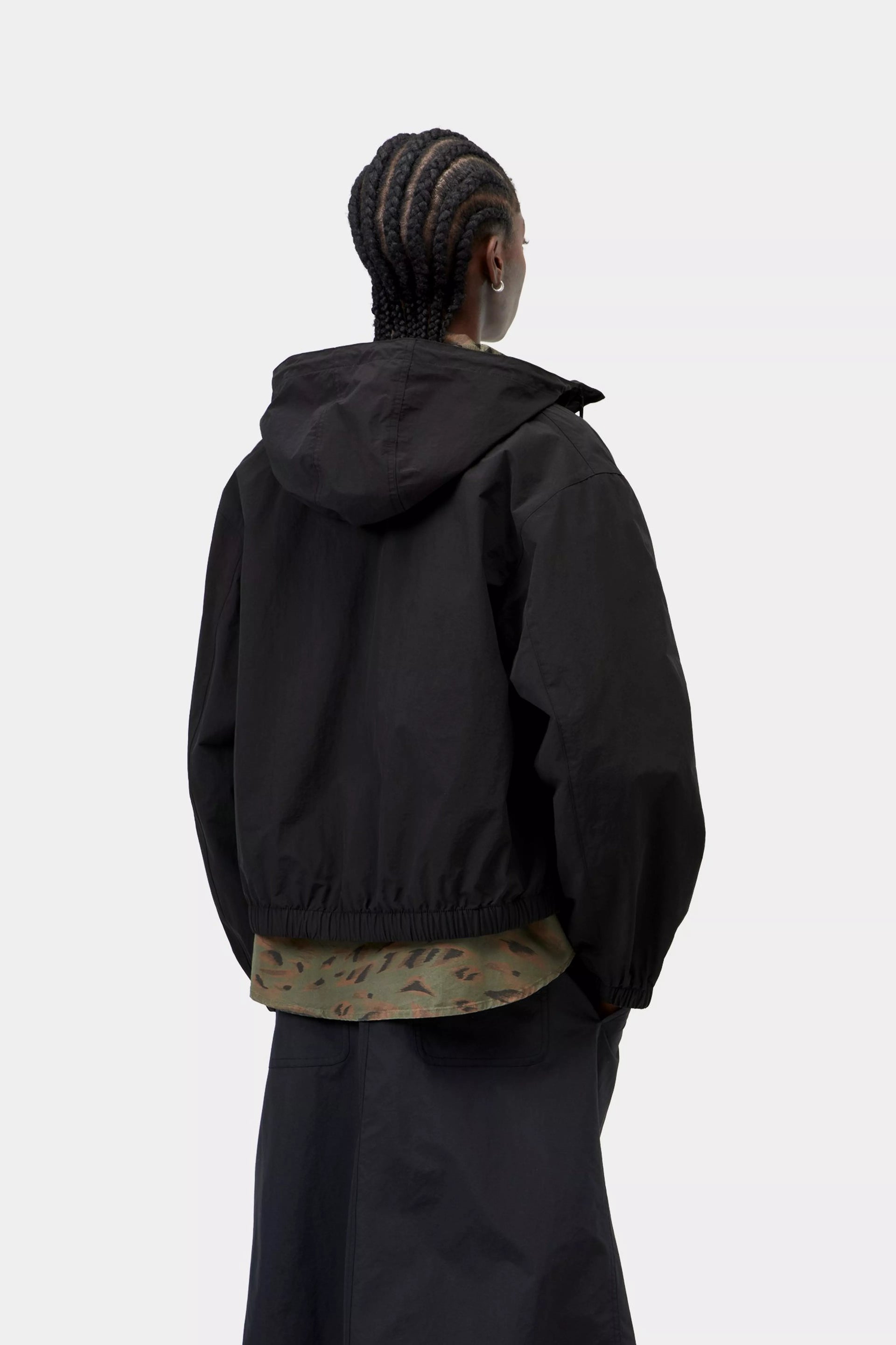 Chaqueta Carhartt Wip W  Travon Jacket Nylon - black/wax