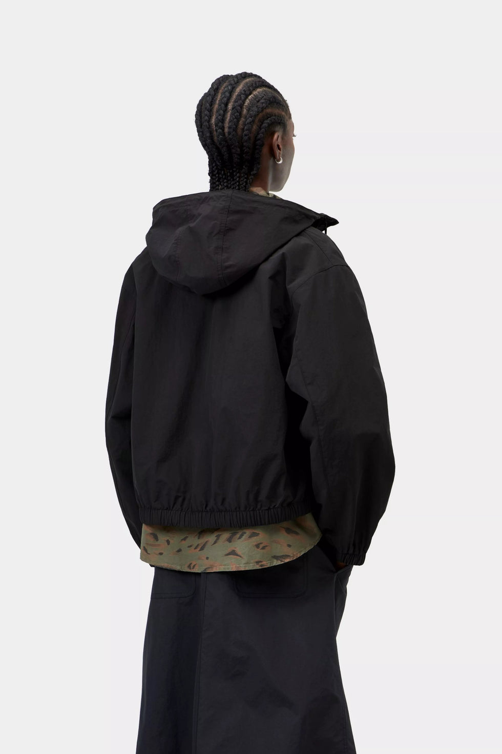 Chaqueta Carhartt Wip W  Travon Jacket Nylon - black/wax loading=