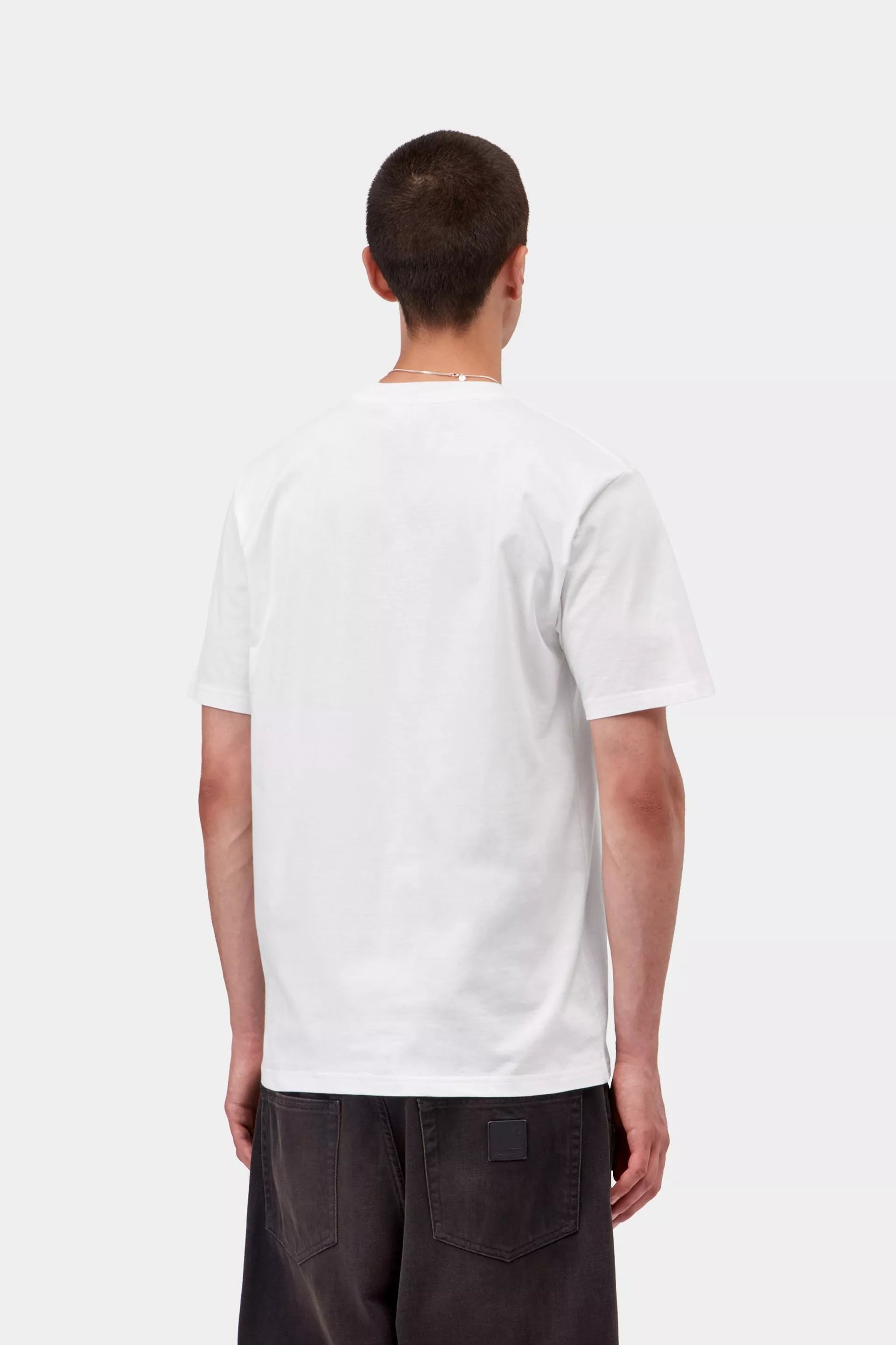 Camiseta carhartt wip s/s small heart - white/red