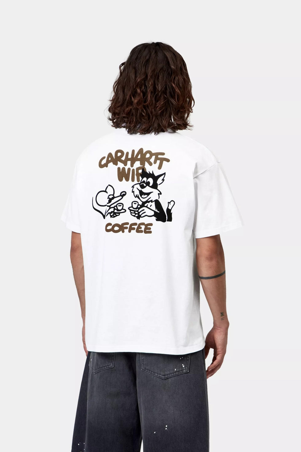 Camiseta Carhartt Wip S/S Coffee Break T-Shirt - white loading=