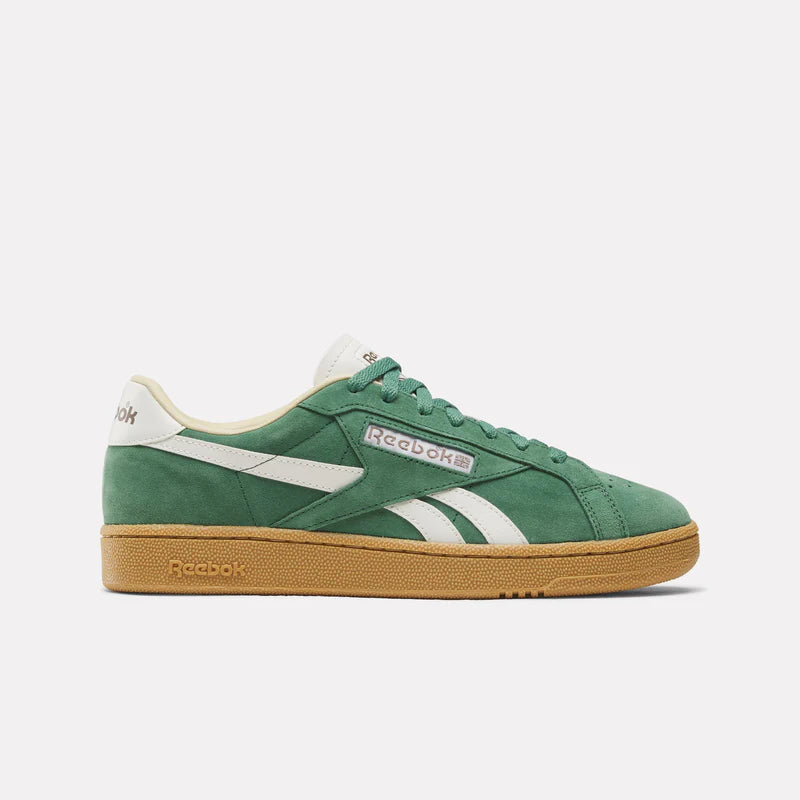 Zapatillas Reebok Club C Grounds UK - fieldgreen/chalk/gum