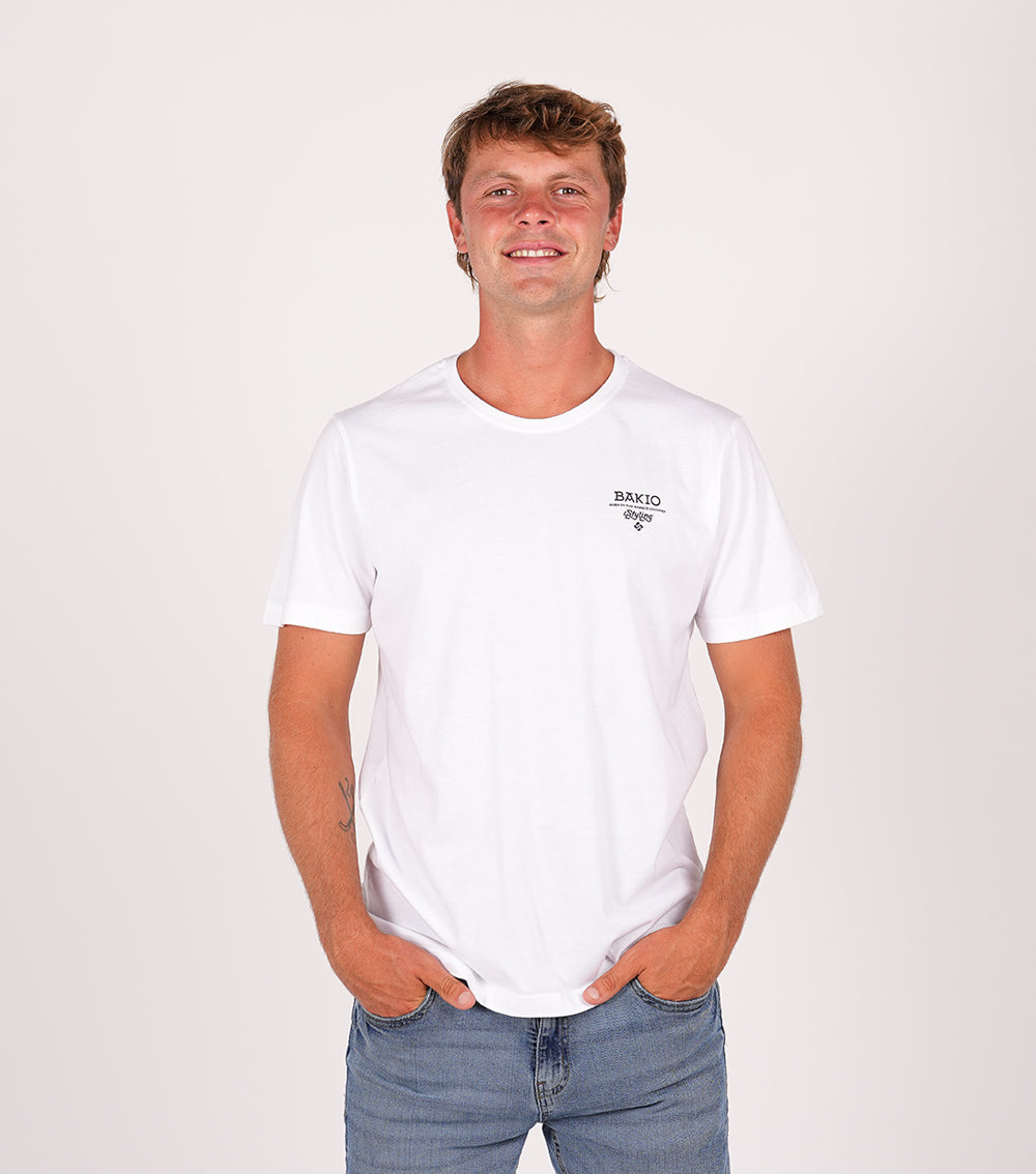Camiseta Bakio - Blanco
