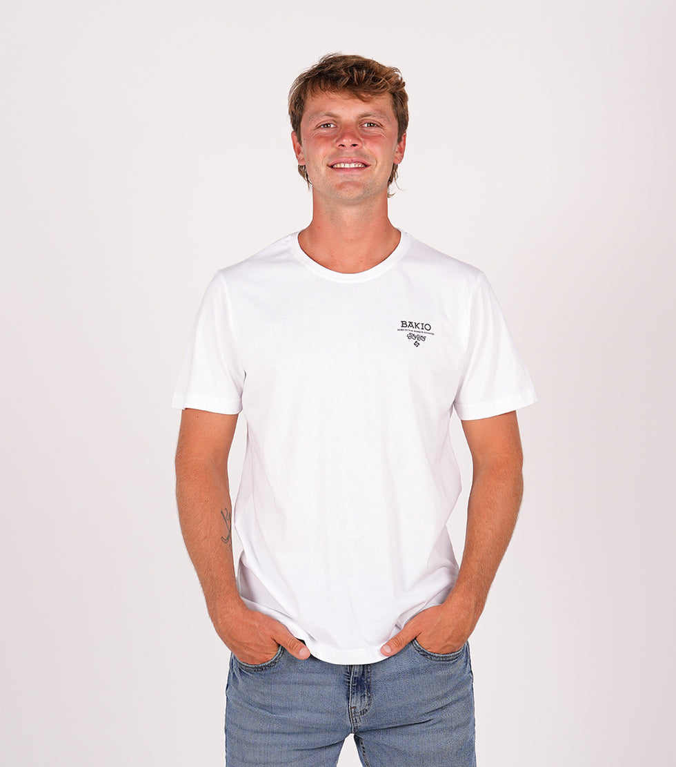 Camiseta Bakio - Blanco