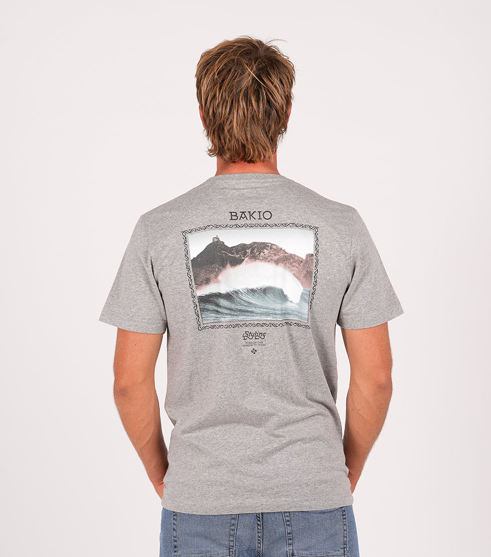 Camiseta Bakio - Gris loading=