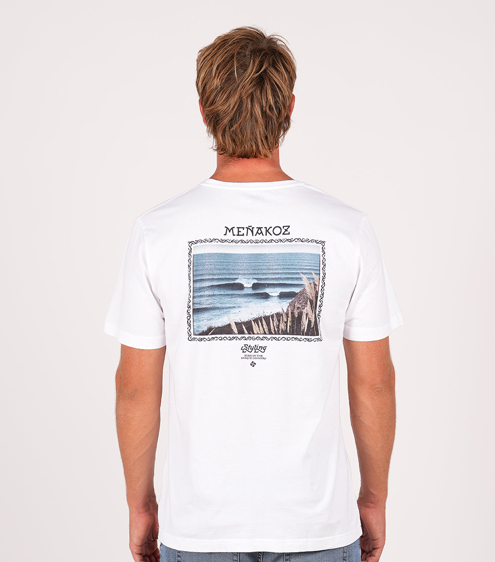 Camiseta Meñakoz - Blanco