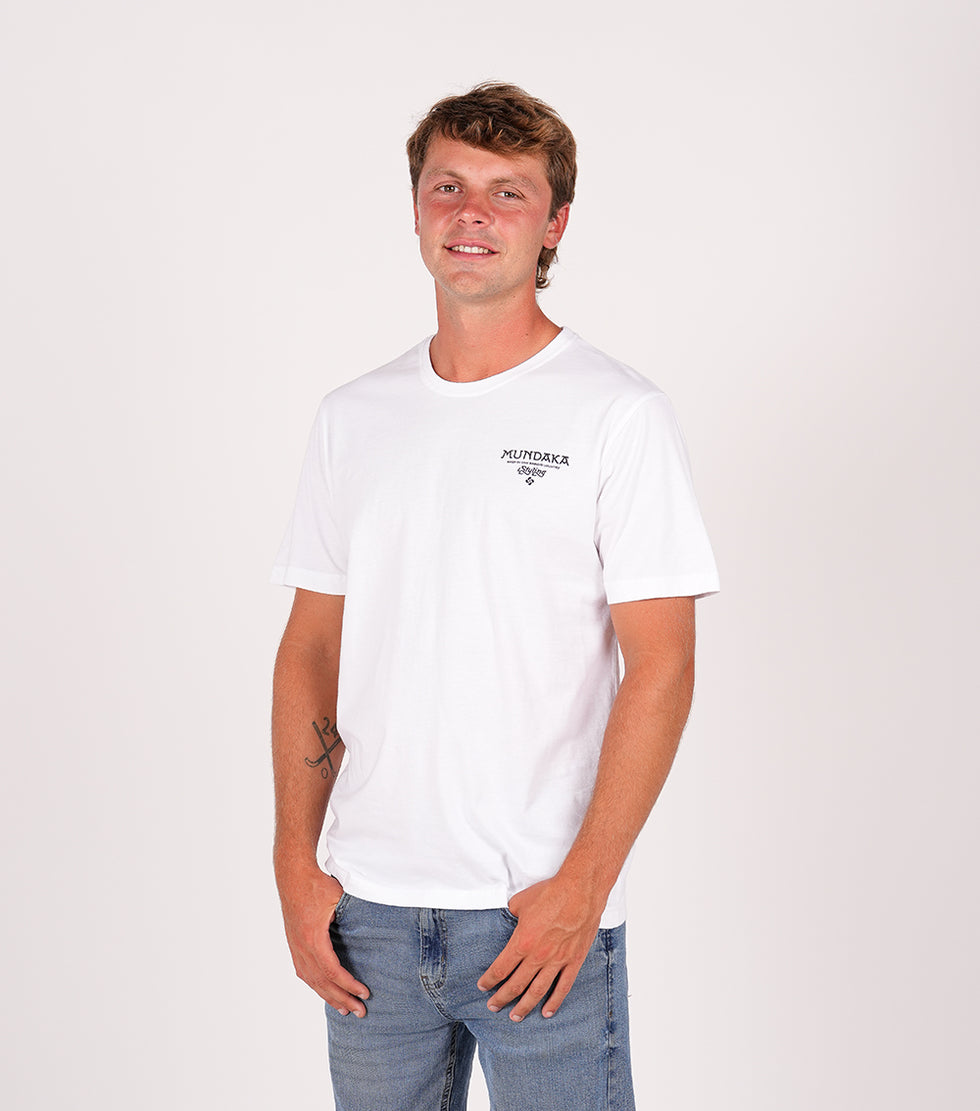 Camiseta Mundaka - Blanco
