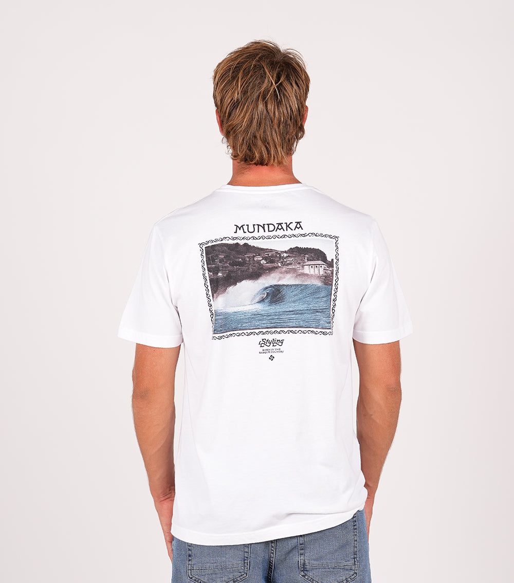 Camiseta Mundaka - Blanco