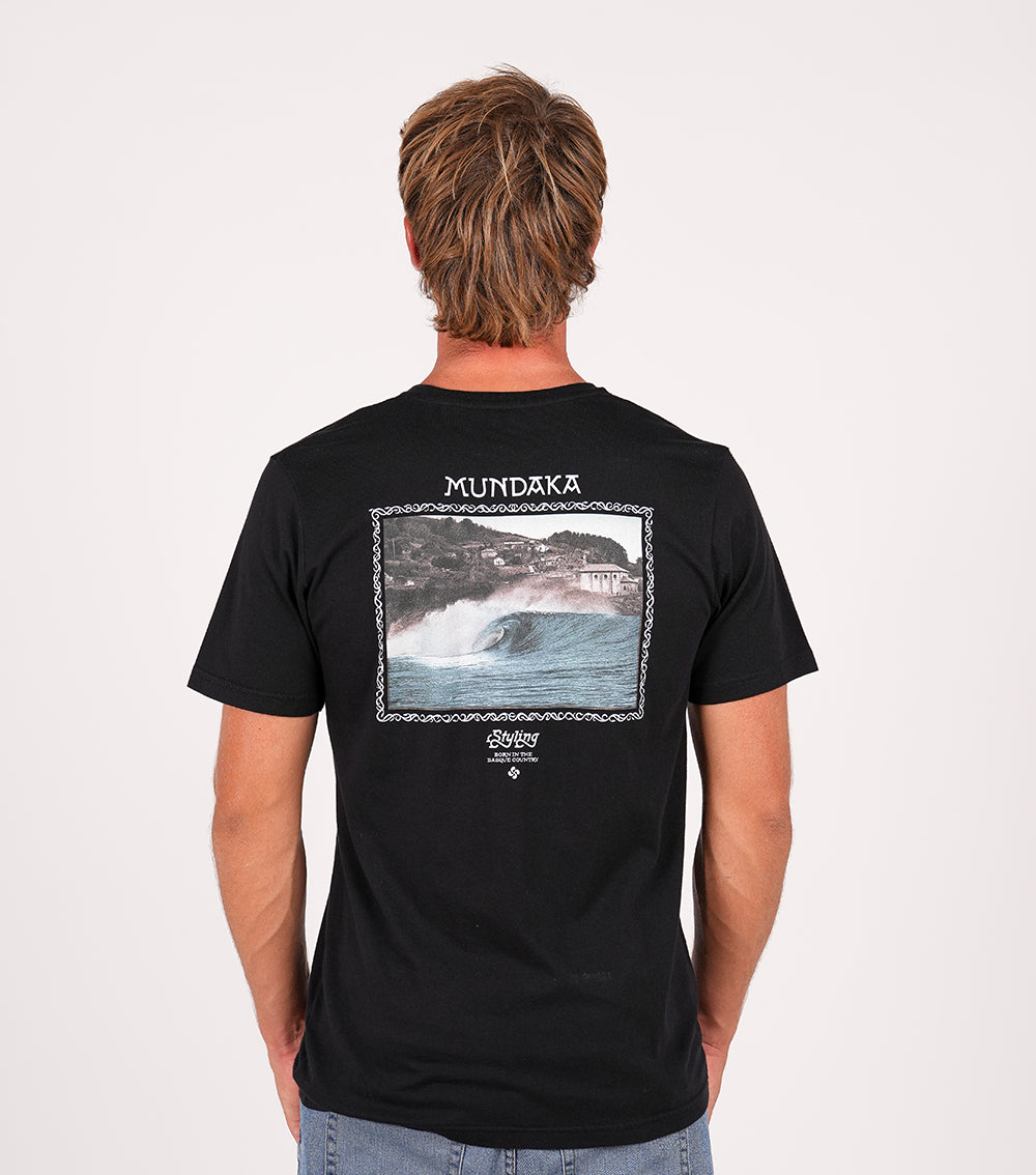 Camiseta Mundaka - Negro