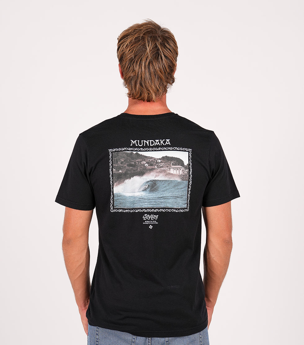 Camiseta Mundaka - Negro loading=