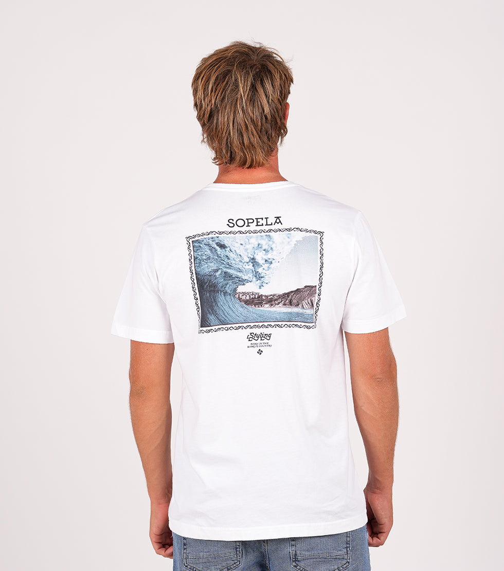Camiseta Sopelana - Blanco loading=