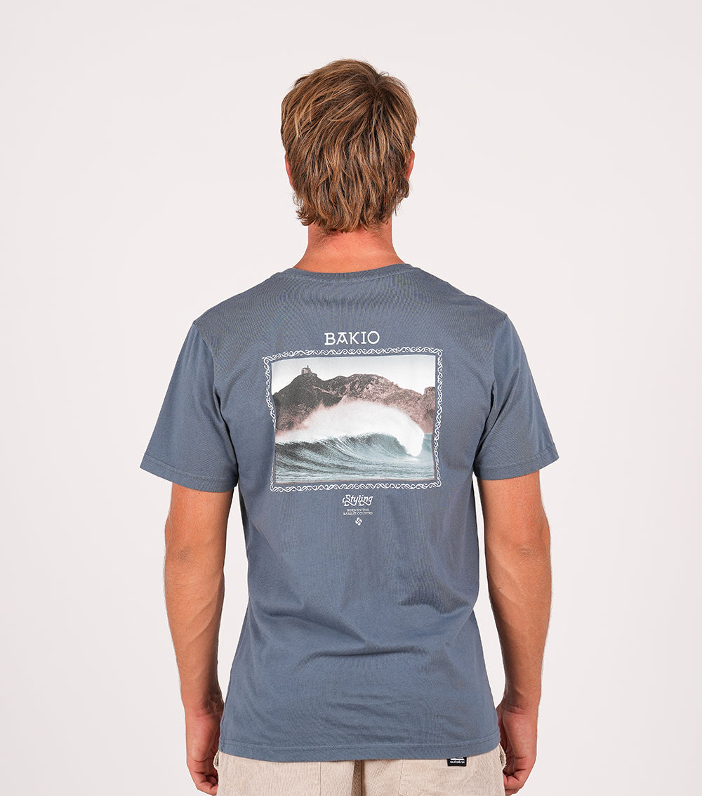 Camiseta Bakio - Indigo