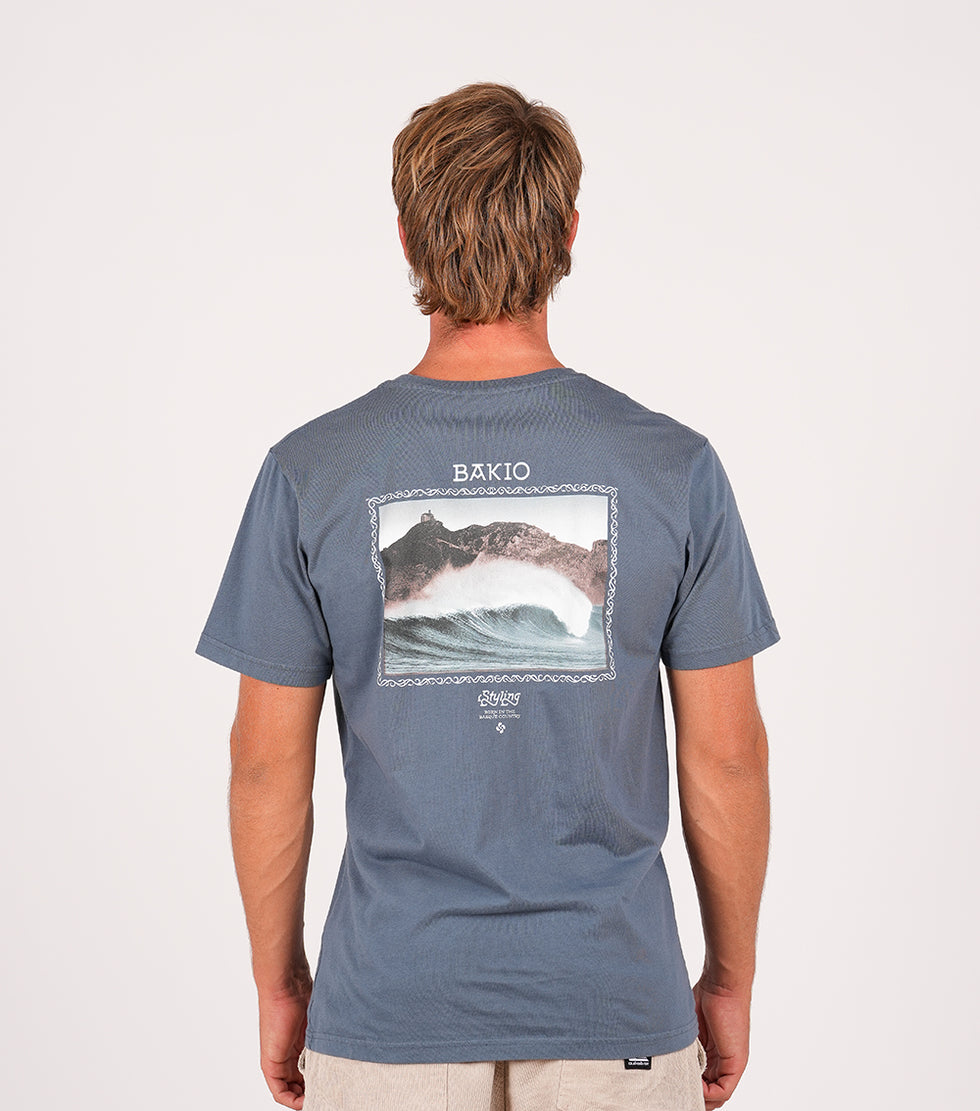 Camiseta Bakio - Indigo loading=