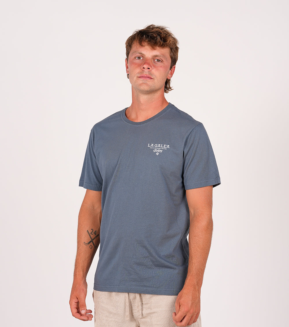 Camiseta La Galea - Indigo