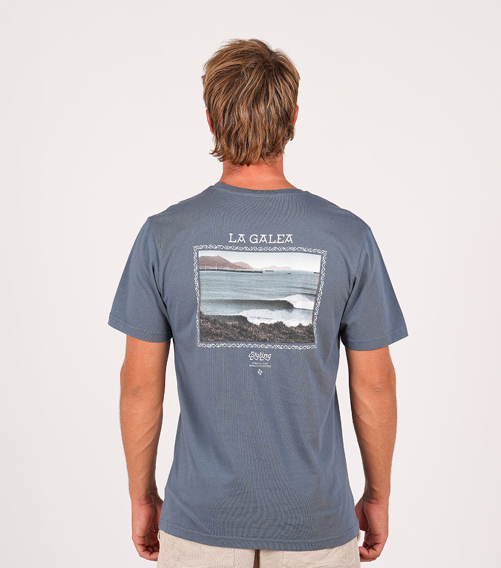 Camiseta La Galea - Indigo loading=