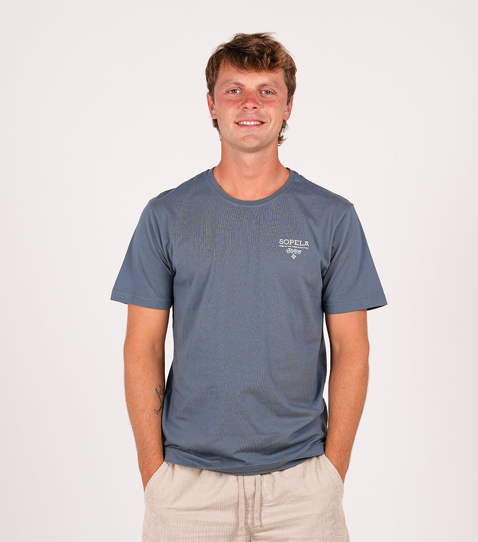 Camiseta Sopelana - Indigo