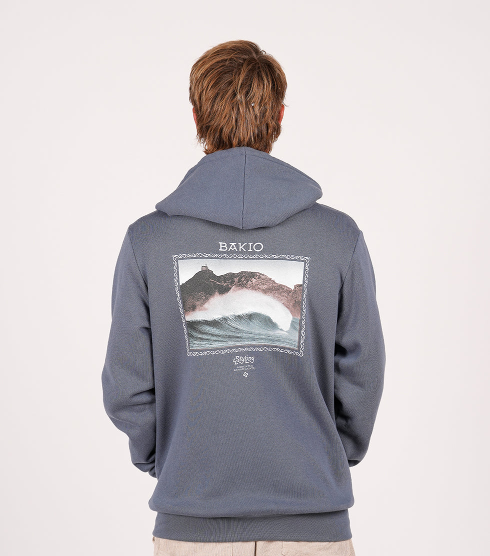 Sudadera Bakio - Indigo loading=