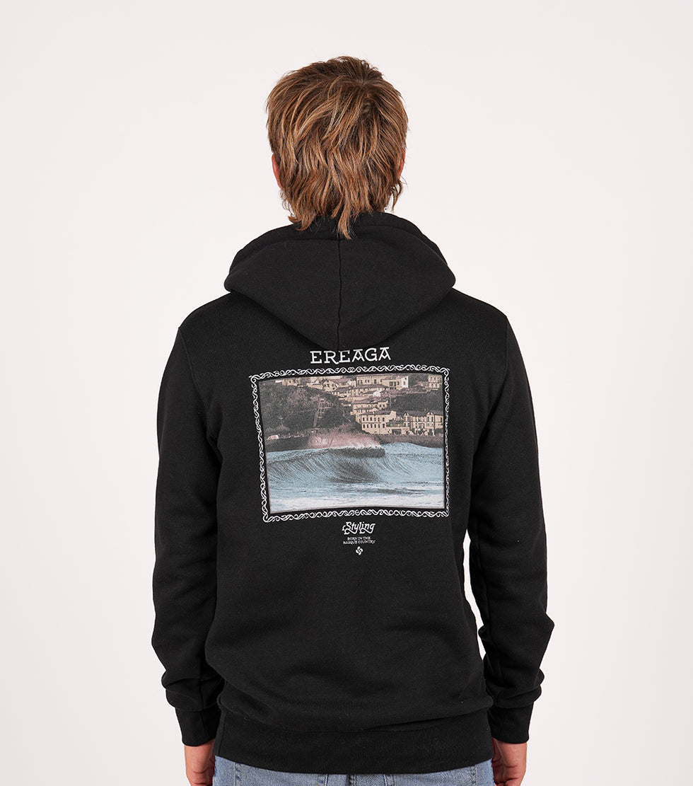 Sudadera Ereaga - Negro loading=