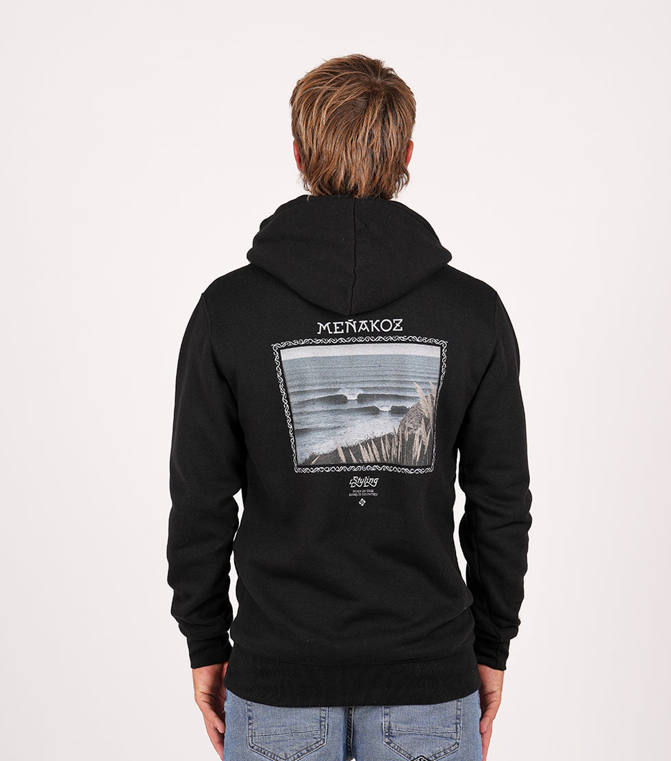 Sudadera Meñakoz - Negro loading=