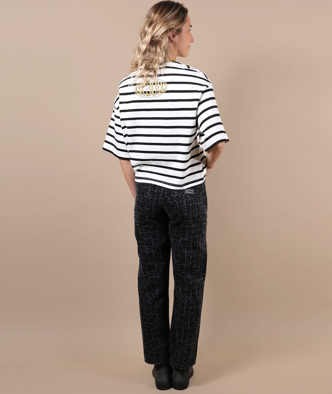 Camiseta oxbow s2vintage-sst - snow