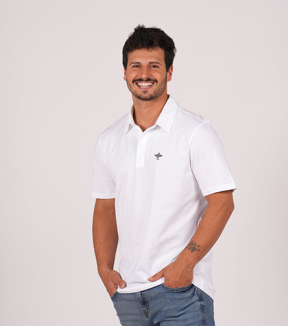 Polo STYLING Birdy - Blanco loading=