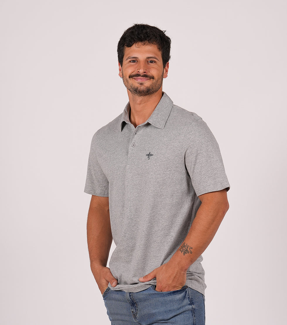 Polo STYLING Birdy - Gris vigore loading=