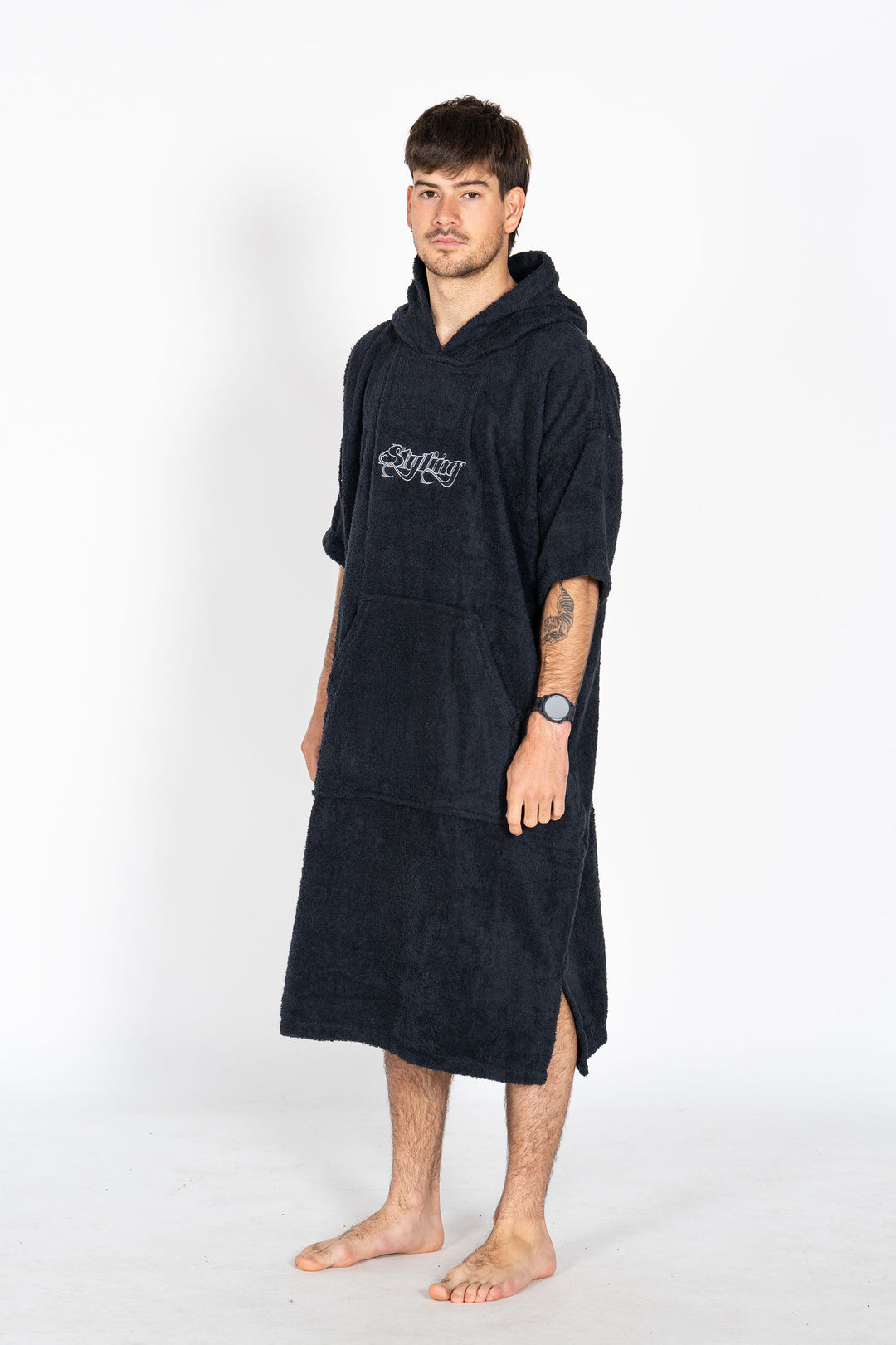 Ponchos Styling Liso - negro