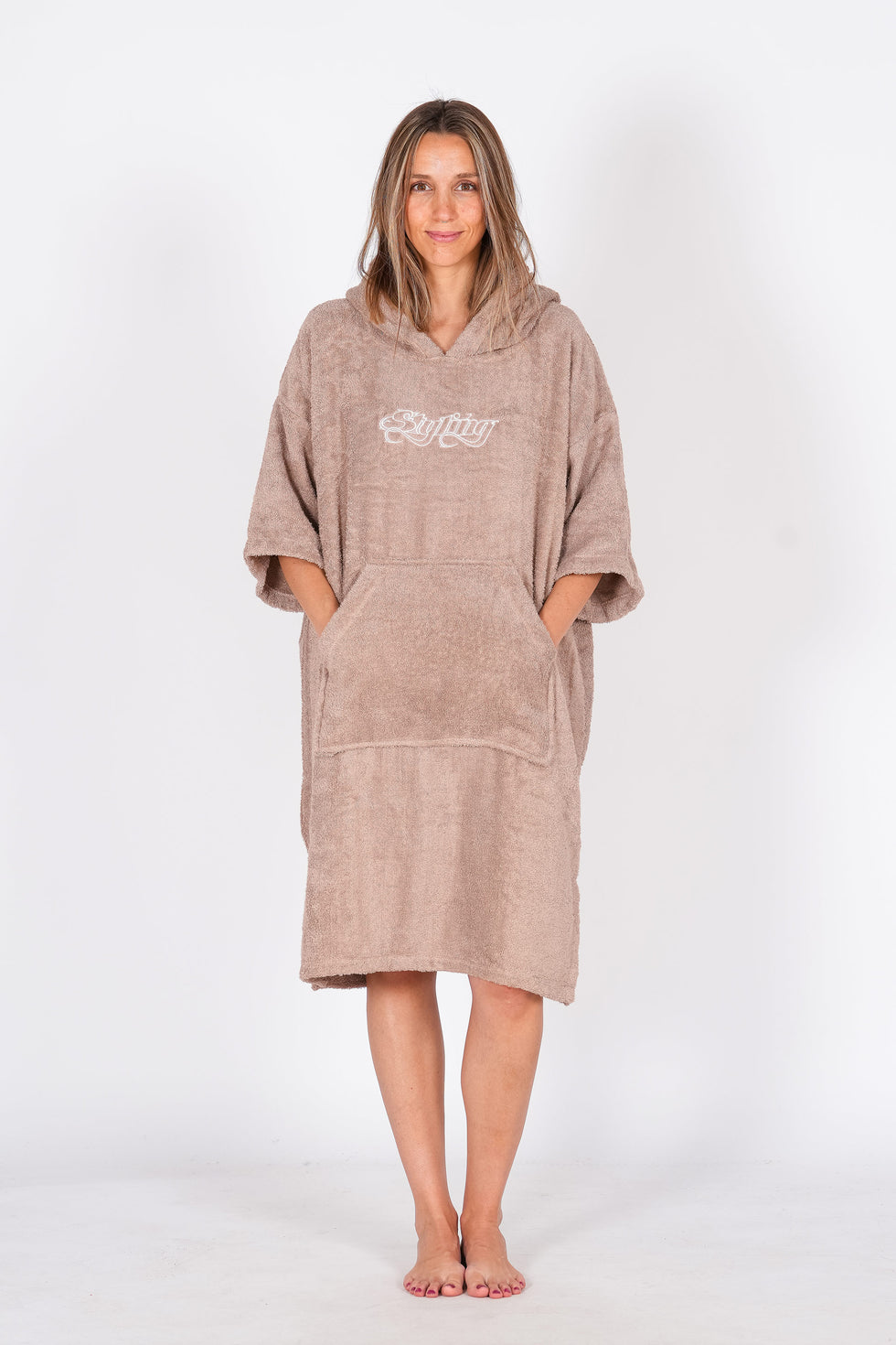 Ponchos Styling Liso - sand
