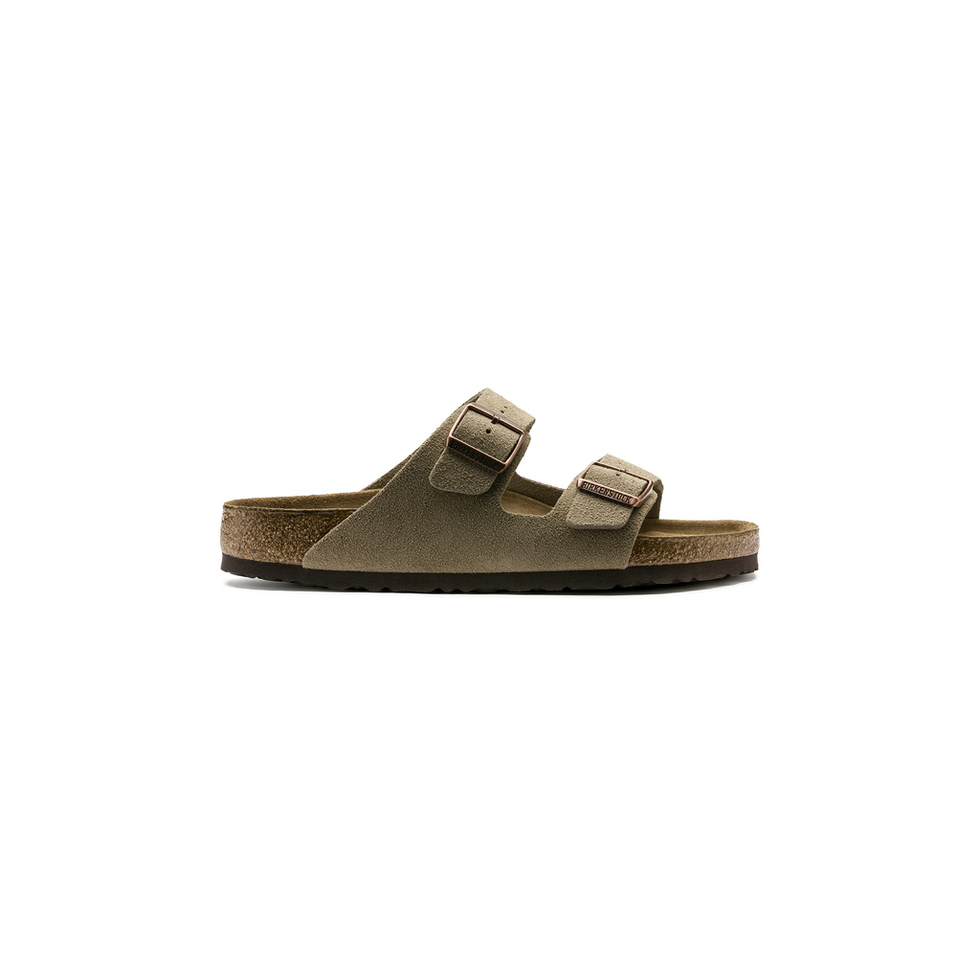 Sandalia Birkenstock Arizona SFB Leve - taupe