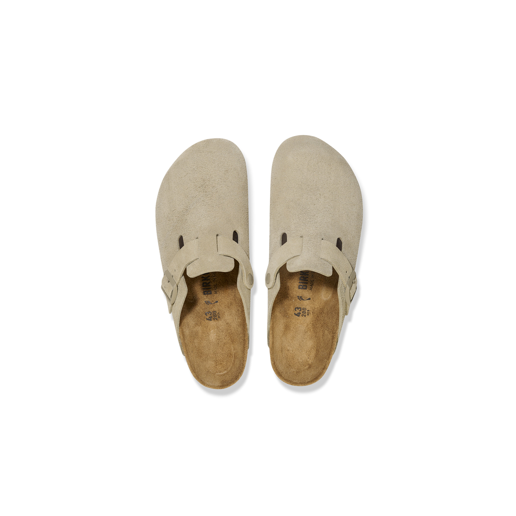 Sandalia Birkenstock Boston Leve Faded - khaki