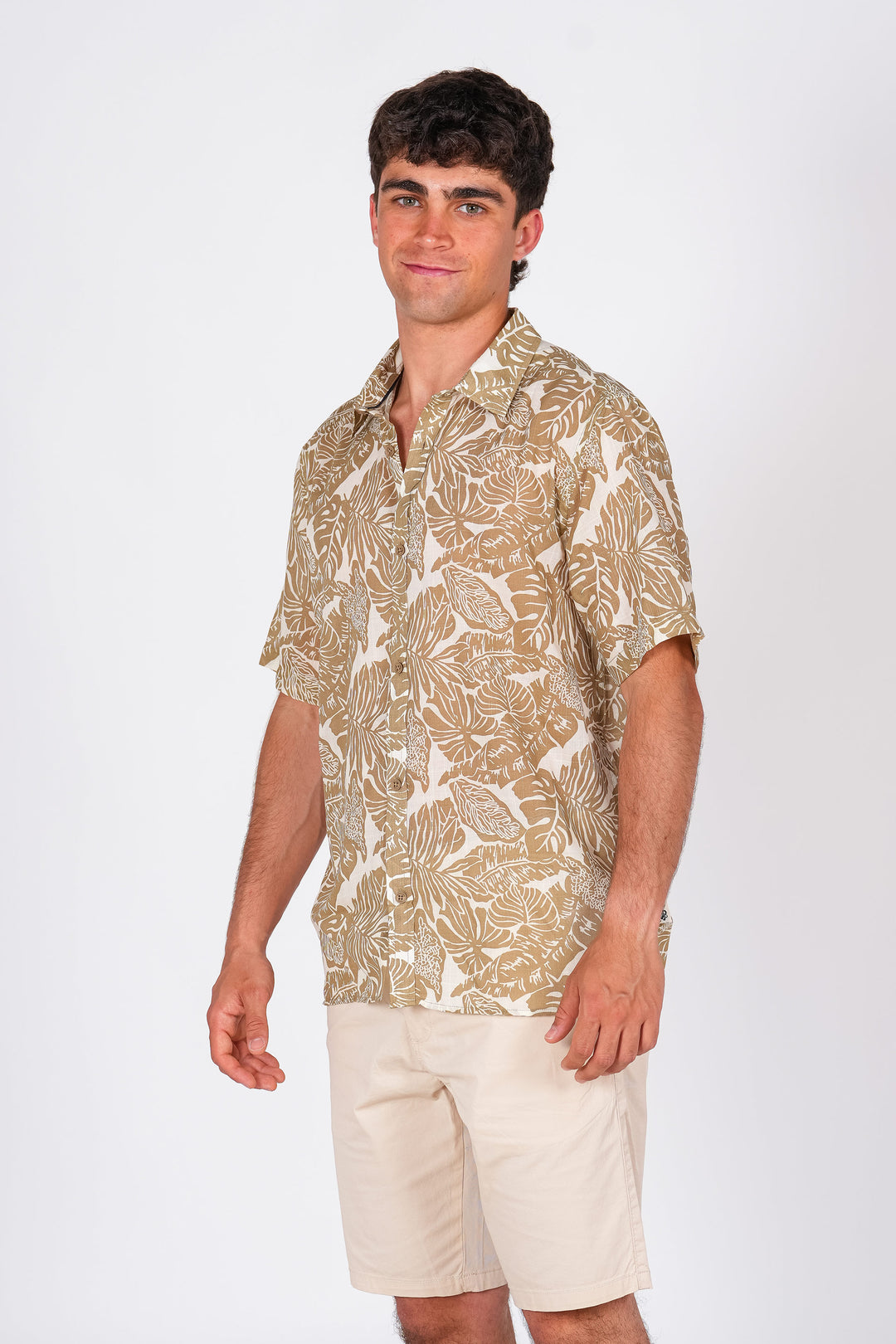 Camisa Maldive - kelp