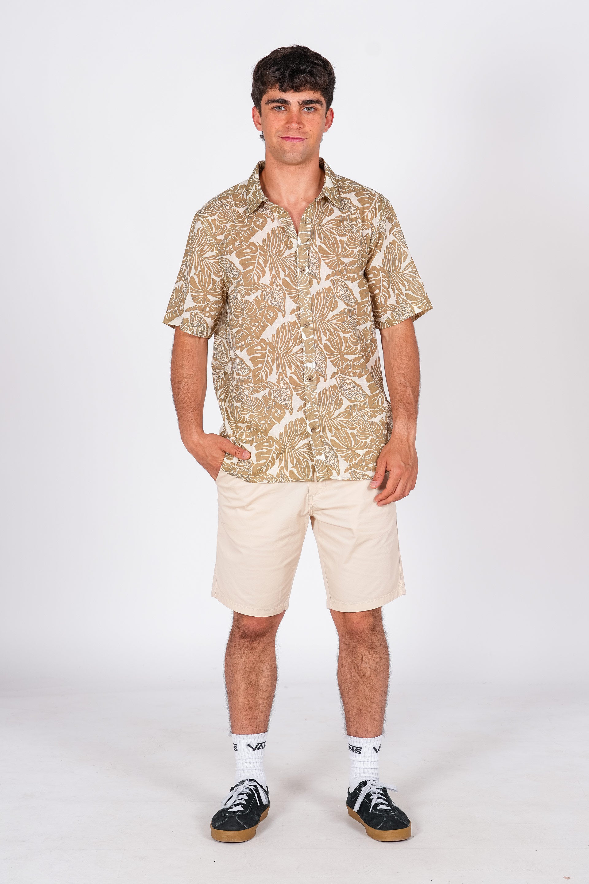 Camisa Maldive - kelp