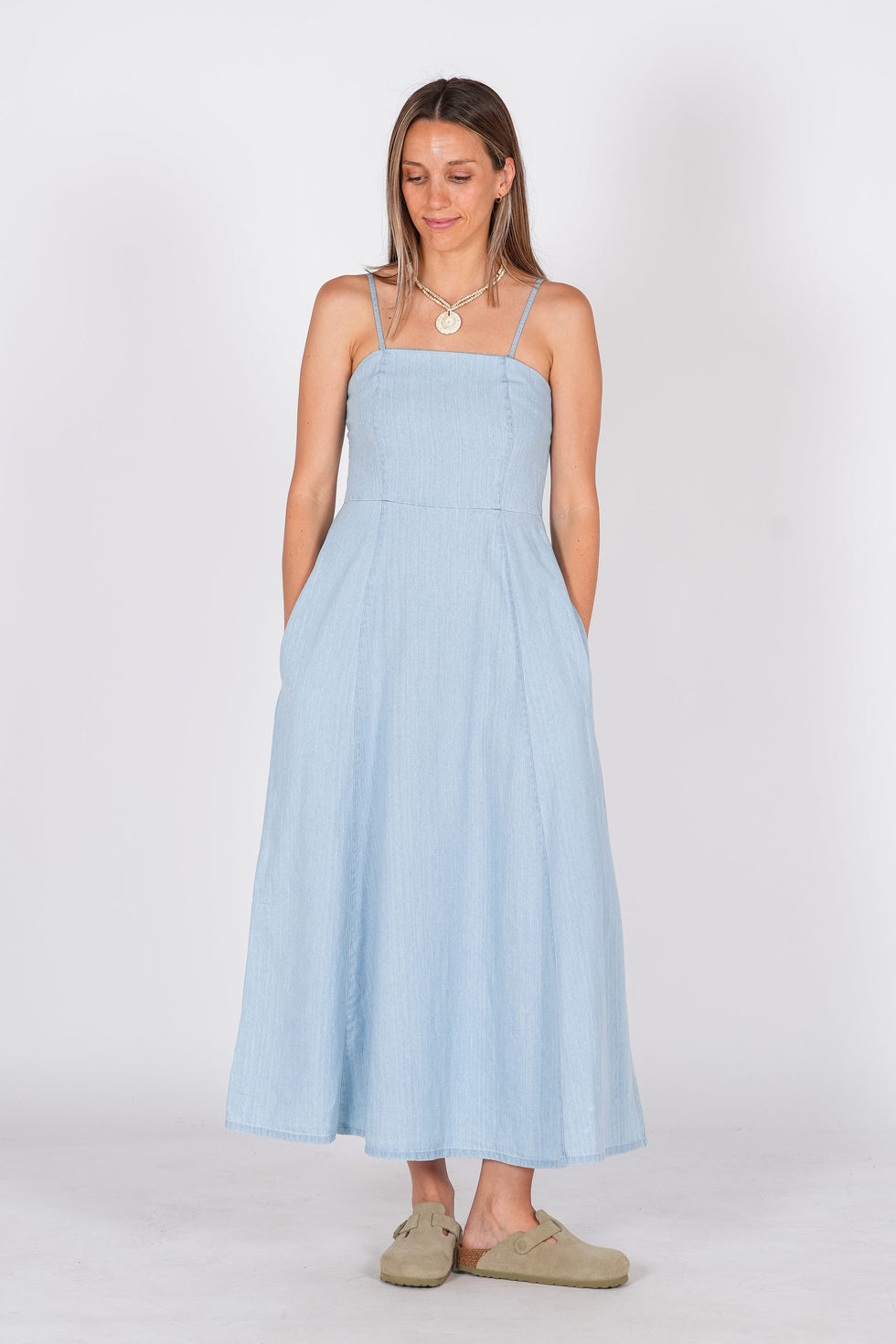 Vestido Persia - light blue demin