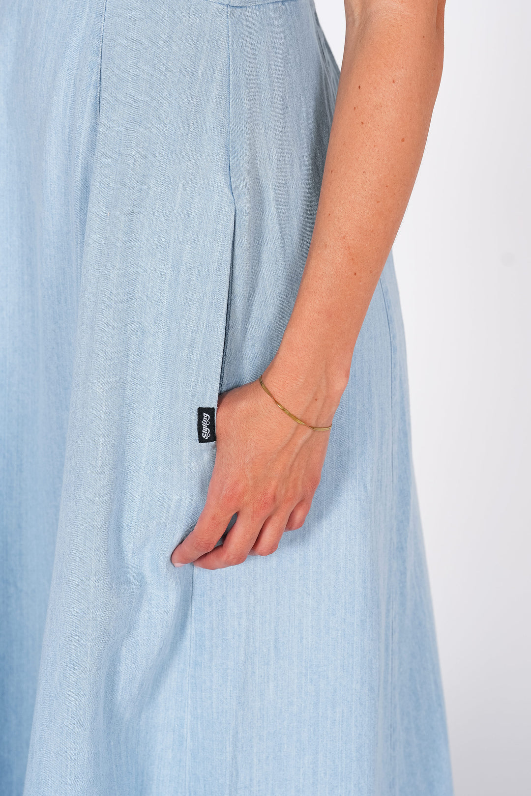 Vestido Persia - light blue demin