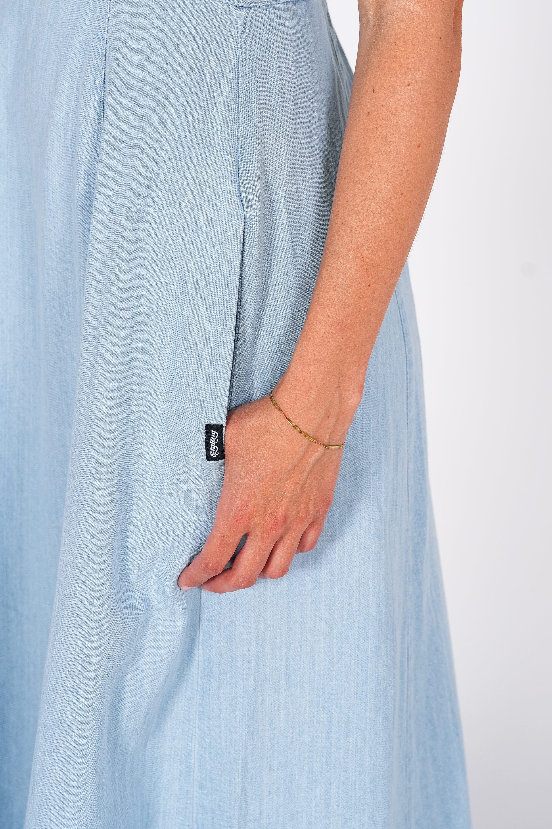 Vestido Persia - light blue demin
