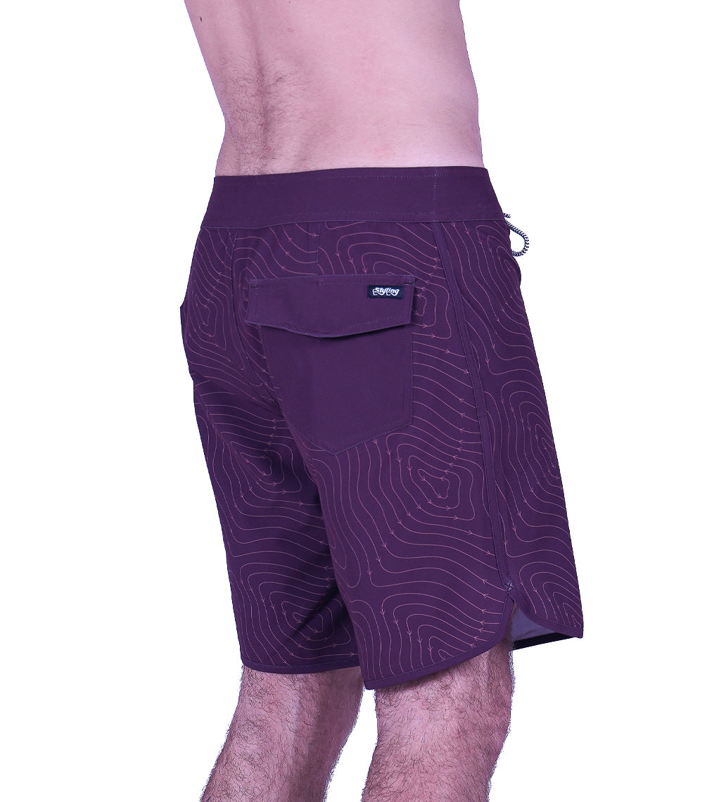 Bañador Styling Isobar - Burdeos