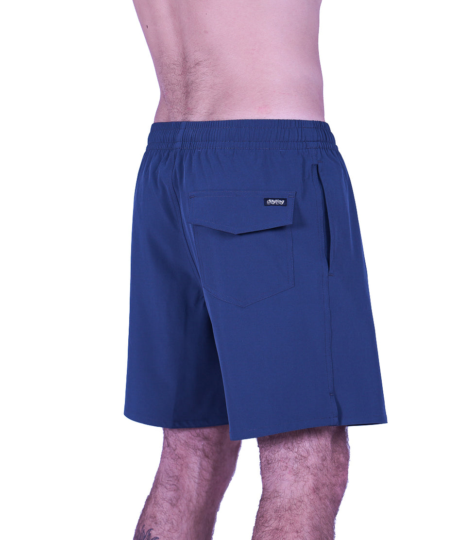 Bañador Styling Bañador Liso - Azul loading=