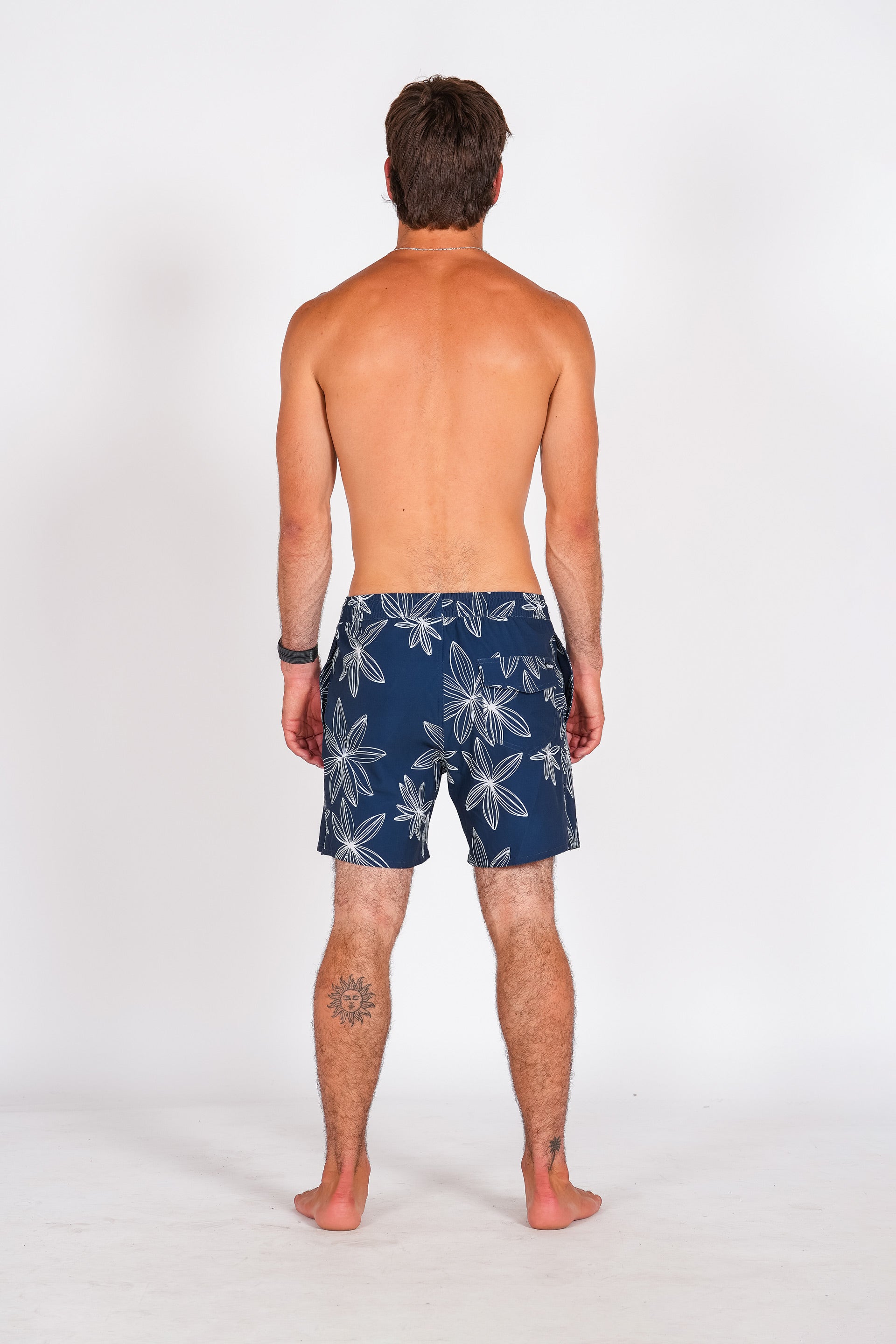 Bañador Styling Flower - navy