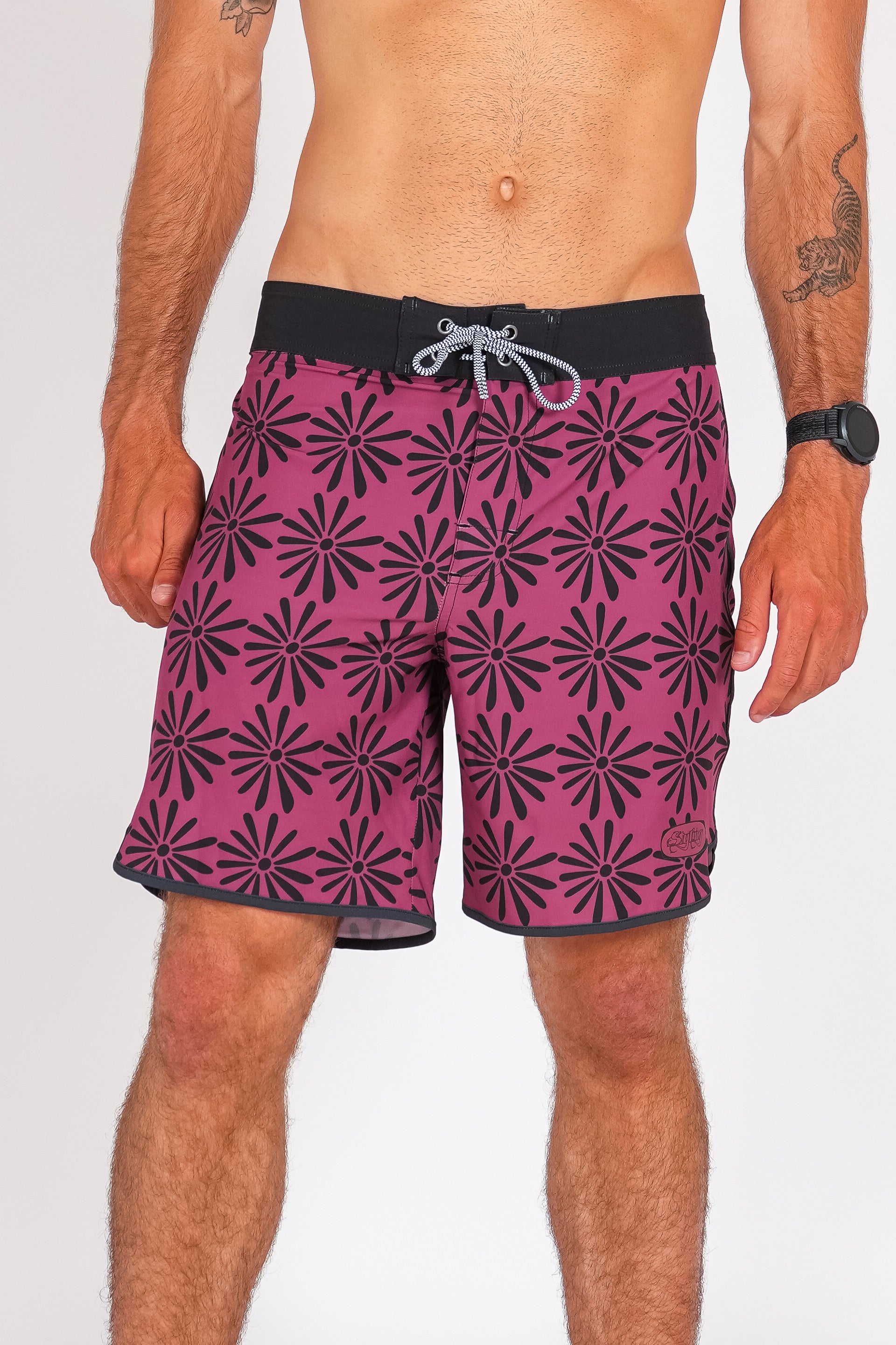 Bañador Styling Palm - cabernet