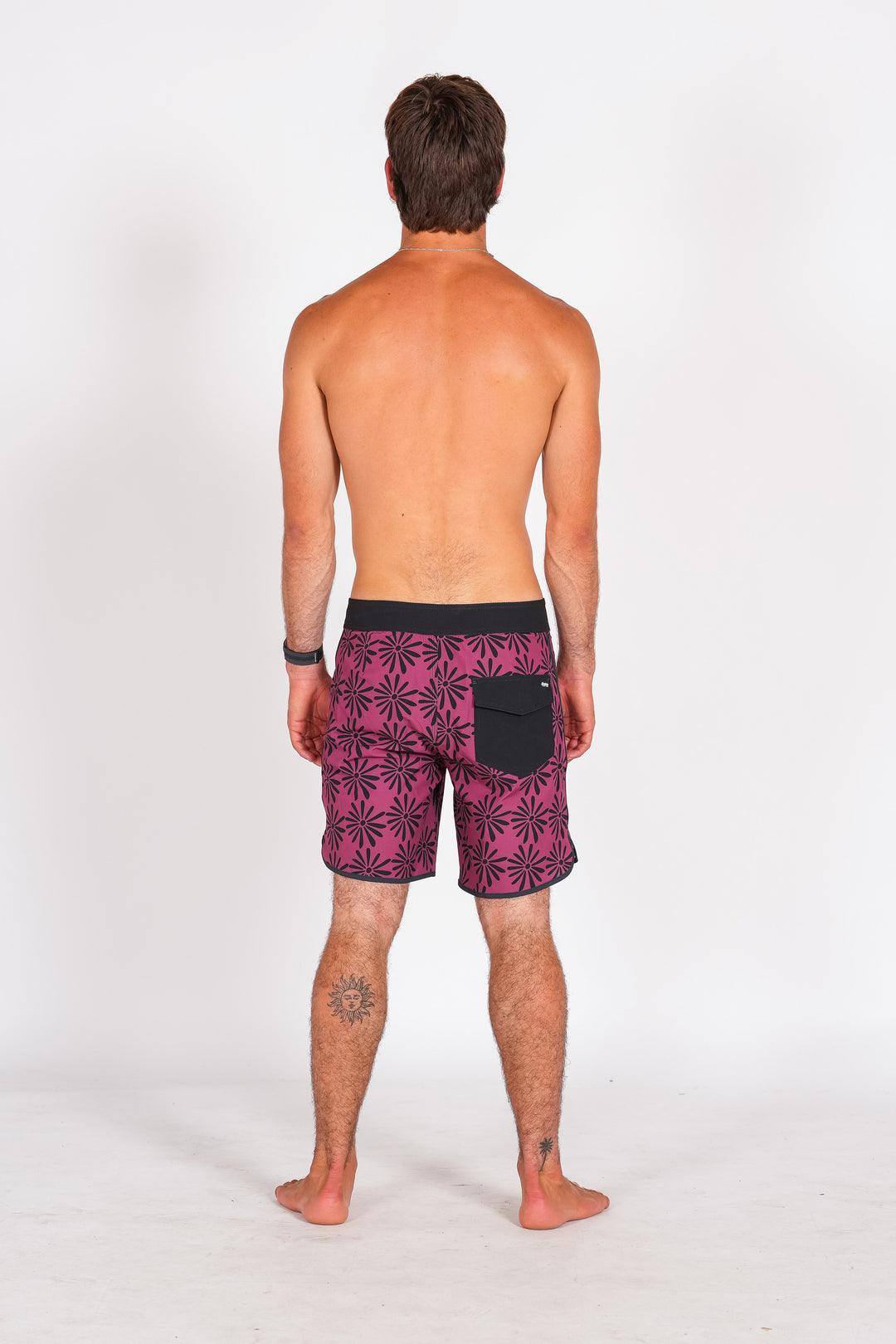 Bañador Styling Palm - cabernet