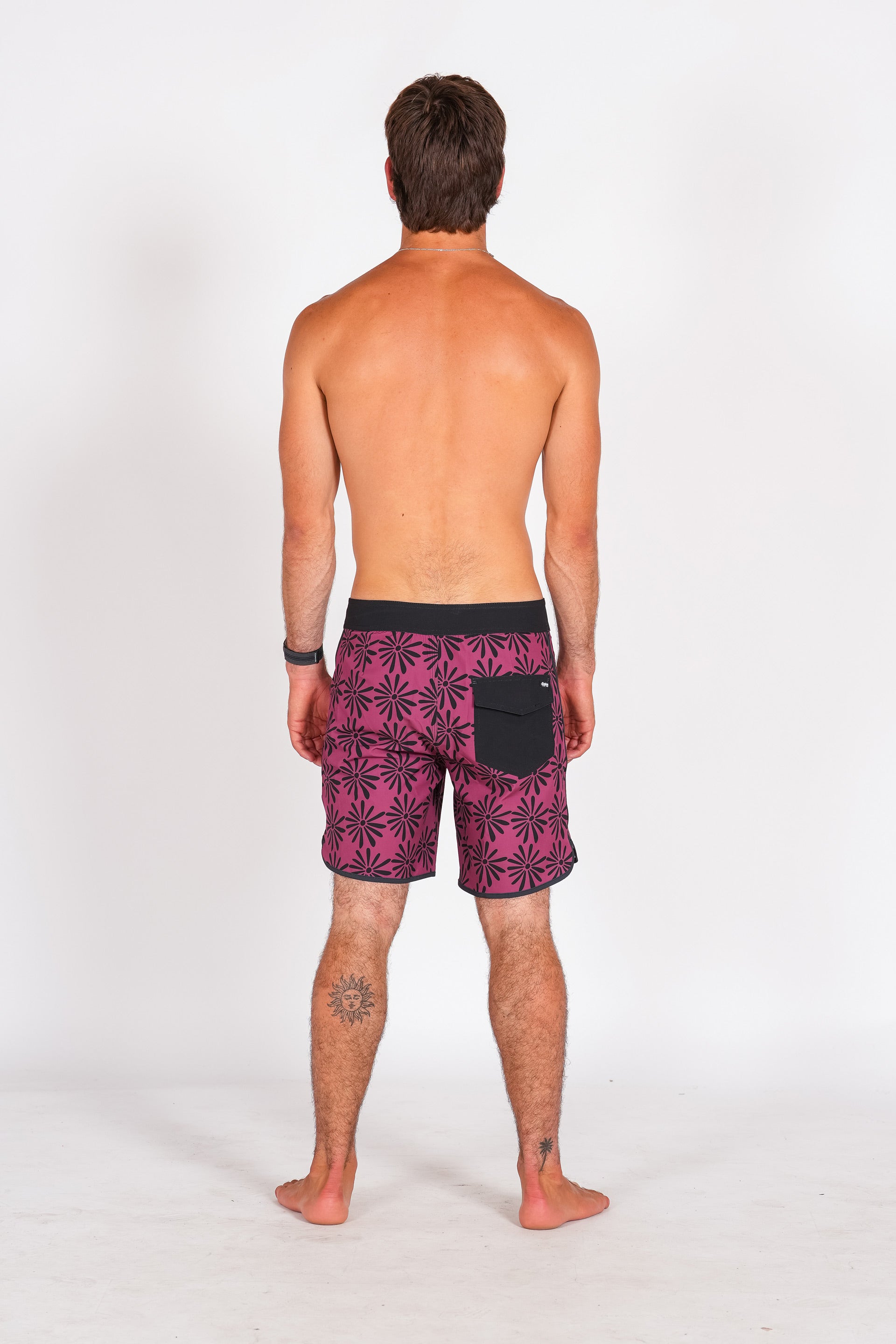 Bañador Styling Palm - cabernet