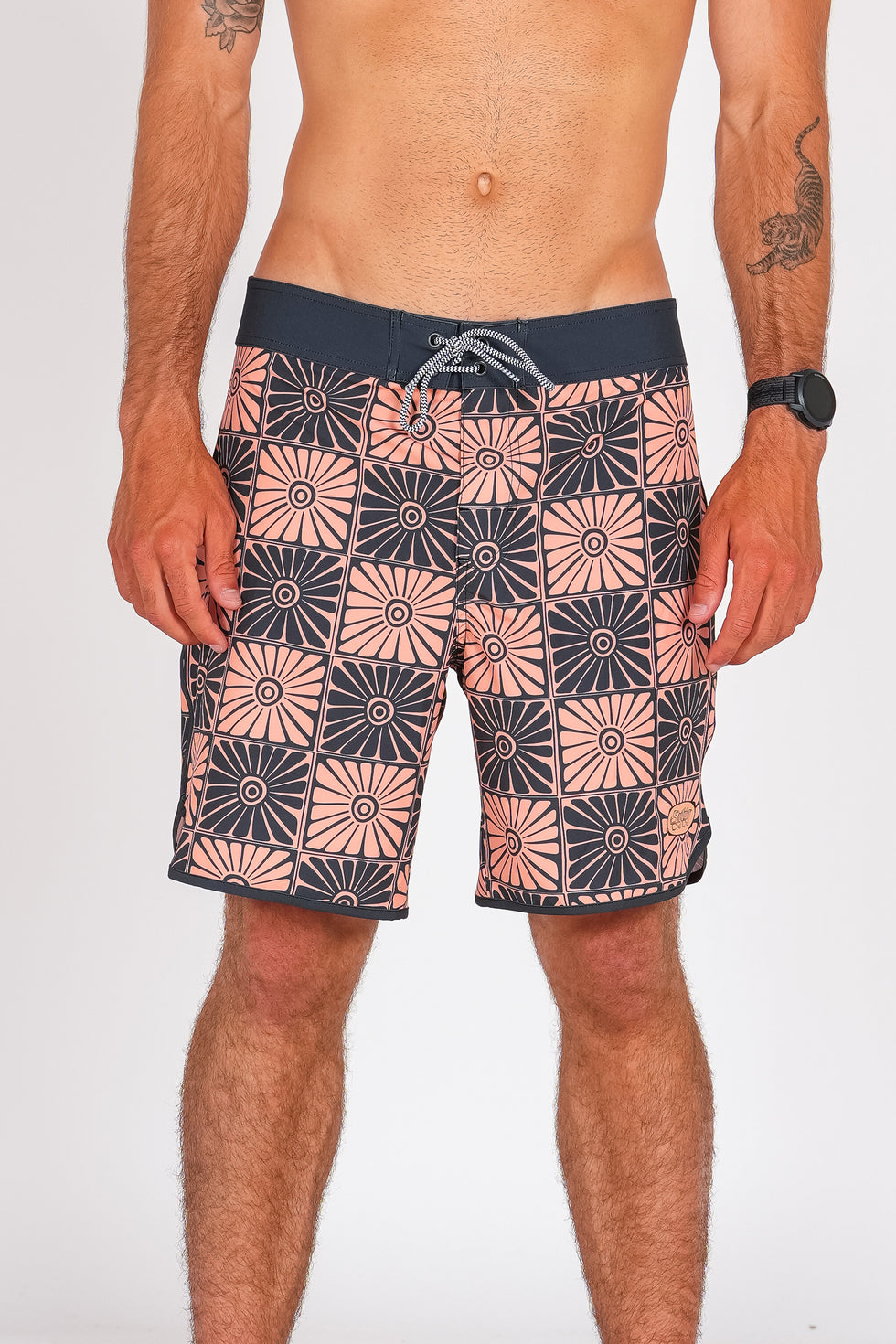 Bañador Styling Chess - orange