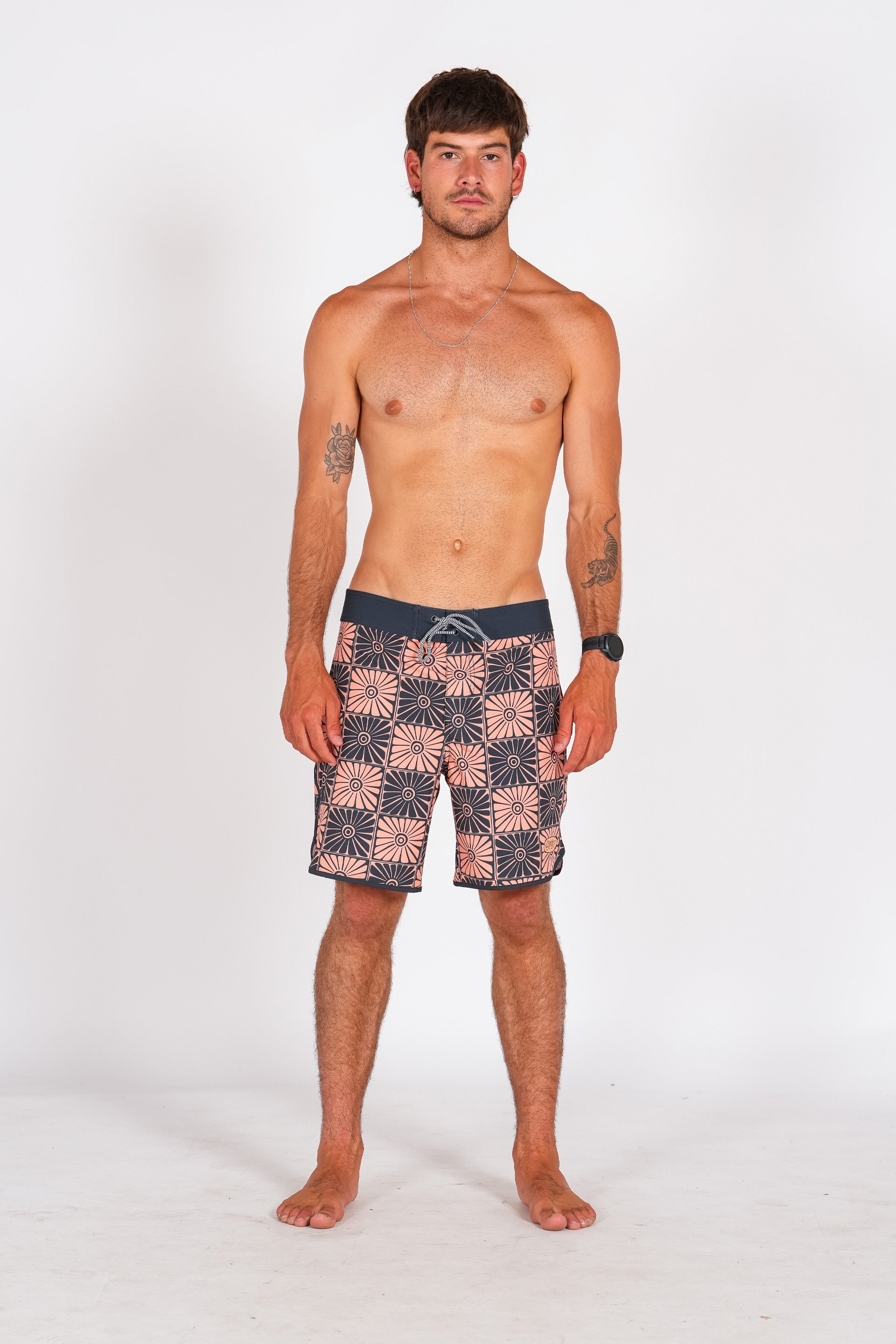 Bañador Styling Chess - orange