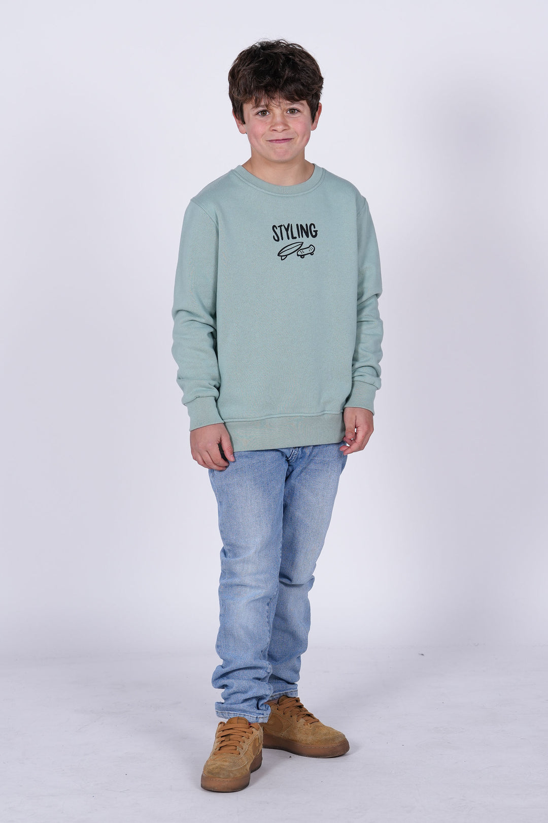 Sudadera Styling Area - mint