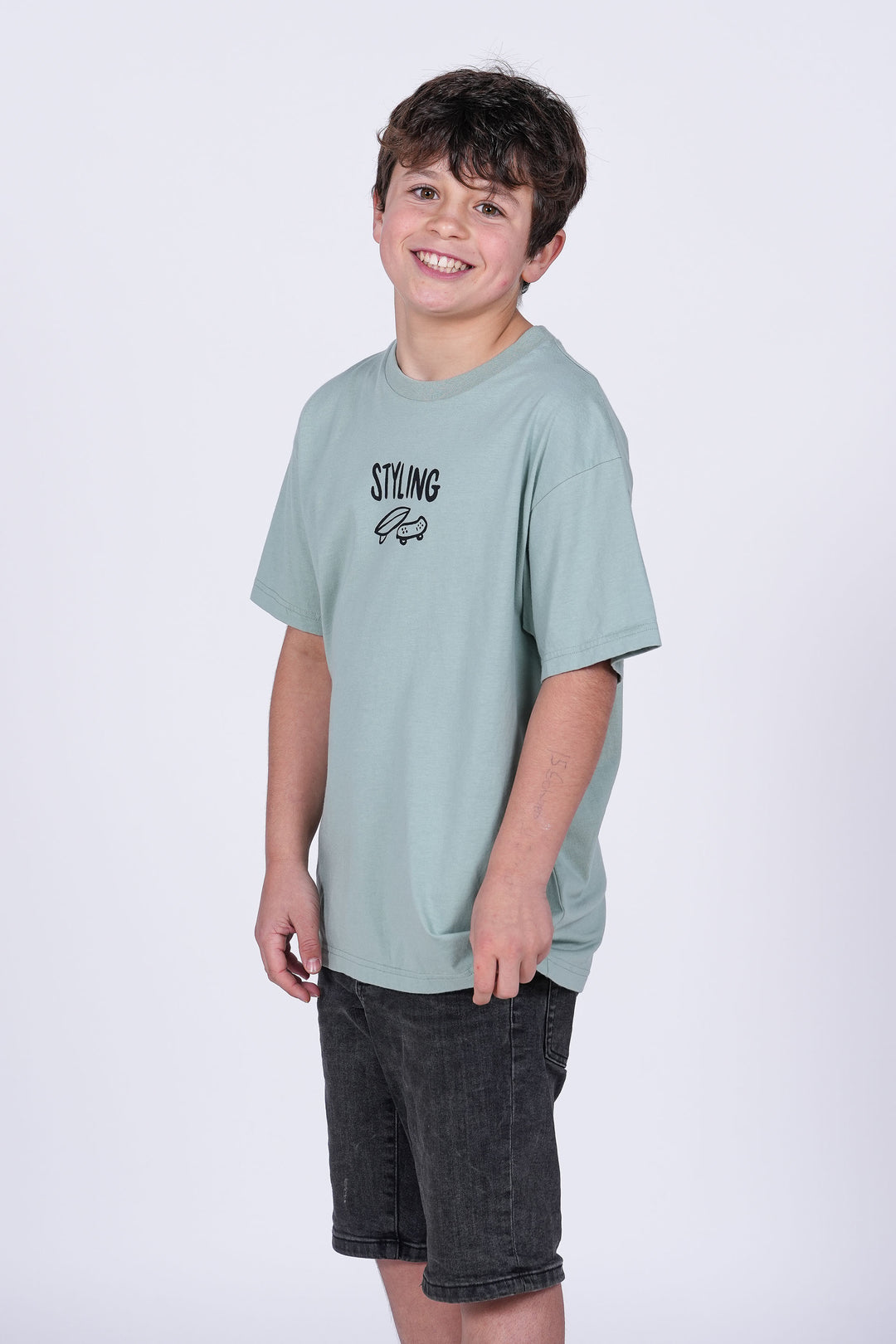 Camiseta Styling Area - mint