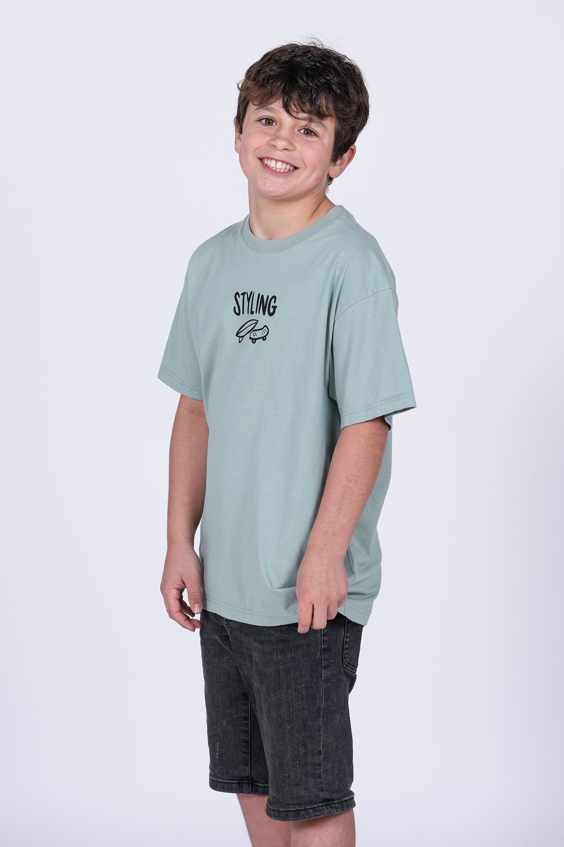 Camiseta Styling Area - mint